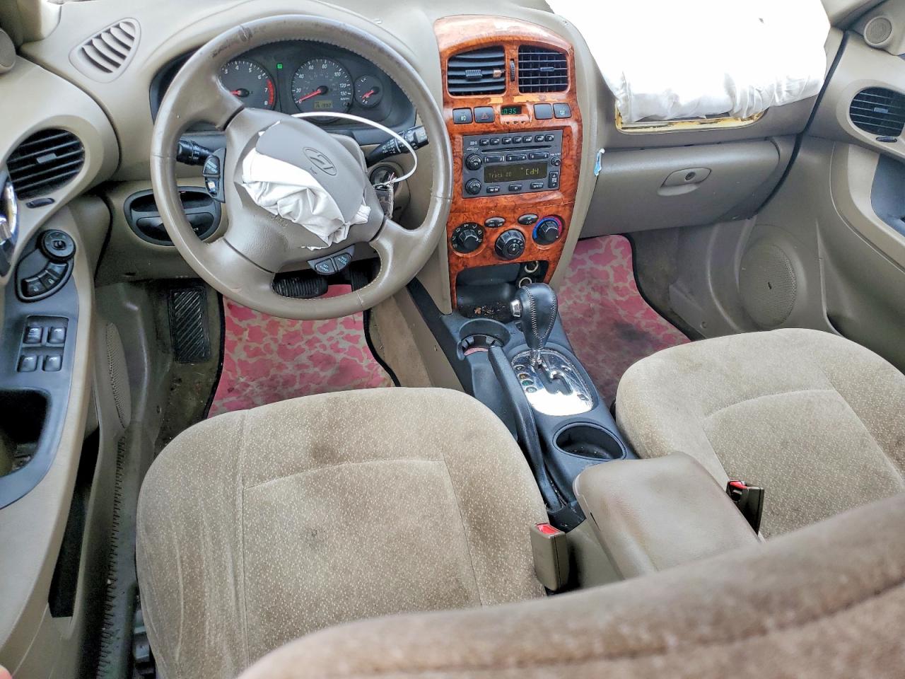 2004 Hyundai Santa Fe Gls Коричневый vin: KM8SC73E04U730646