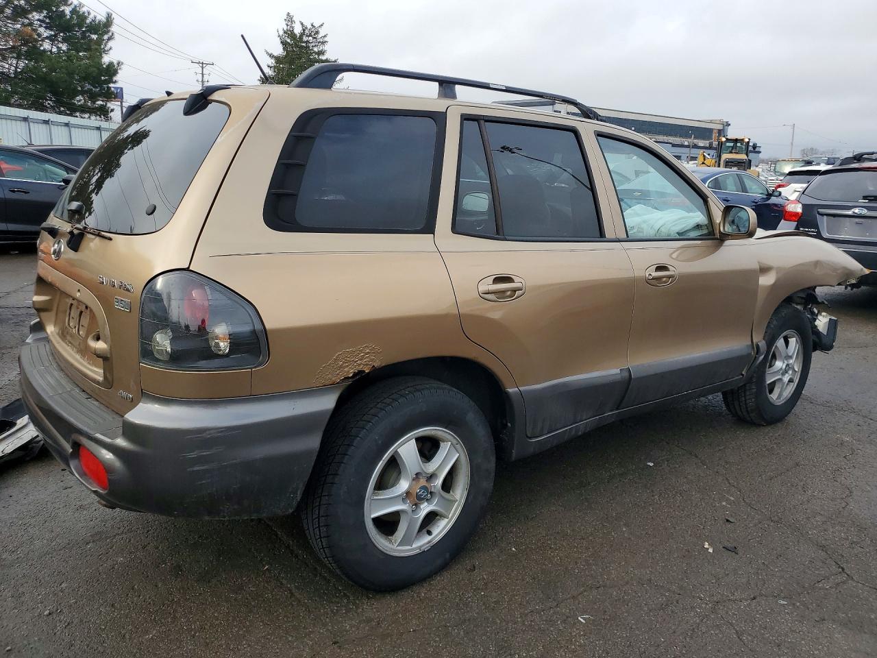 2004 Hyundai Santa Fe Gls Коричневый vin: KM8SC73E04U730646
