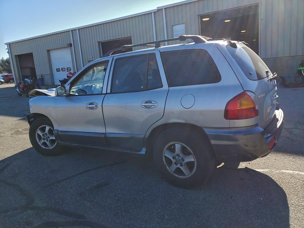 2003 Hyundai Santa Fe Gls Серебряный vin: KM8SC73E13U535699