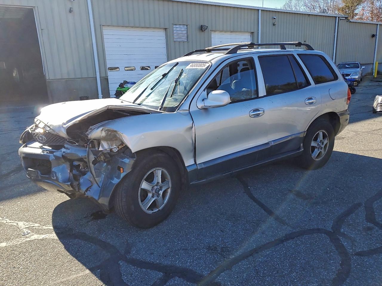 2003 Hyundai Santa Fe Gls Серебряный vin: KM8SC73E13U535699