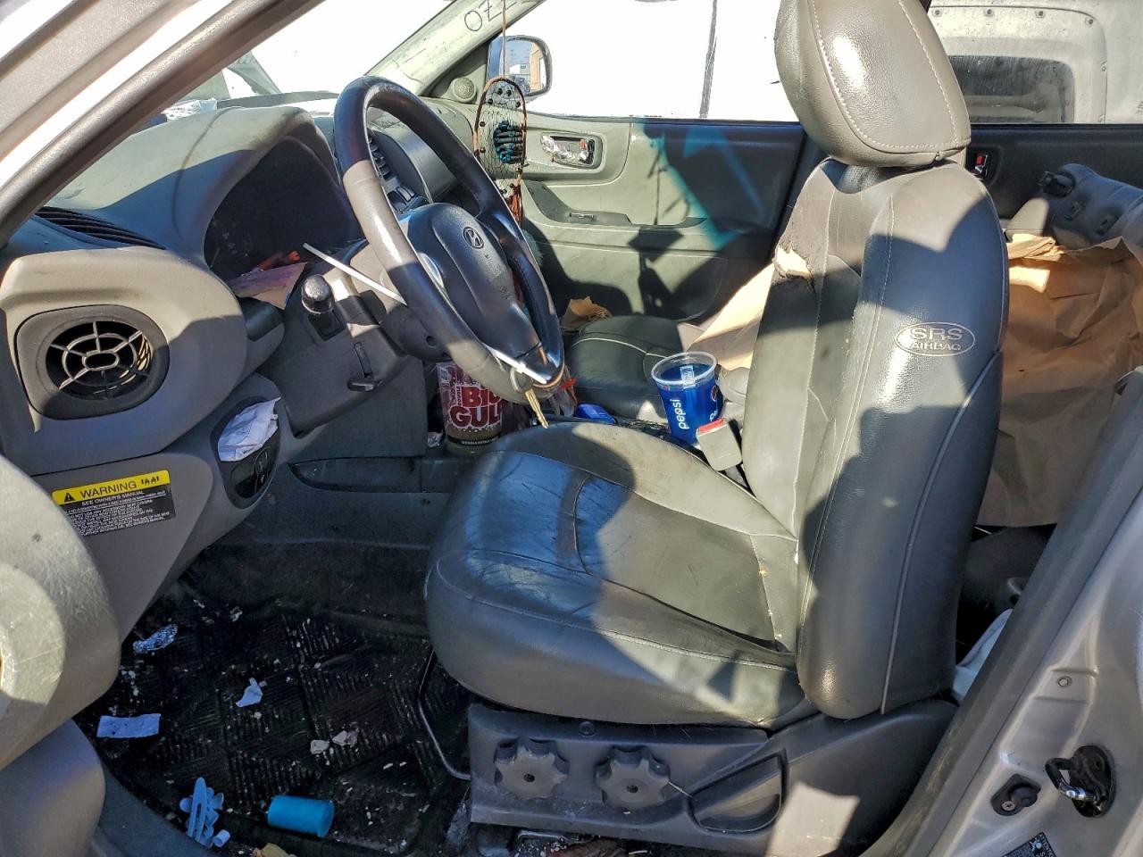 2003 Hyun Santa Fe G Silver vin: KM8SC73E23U464917
