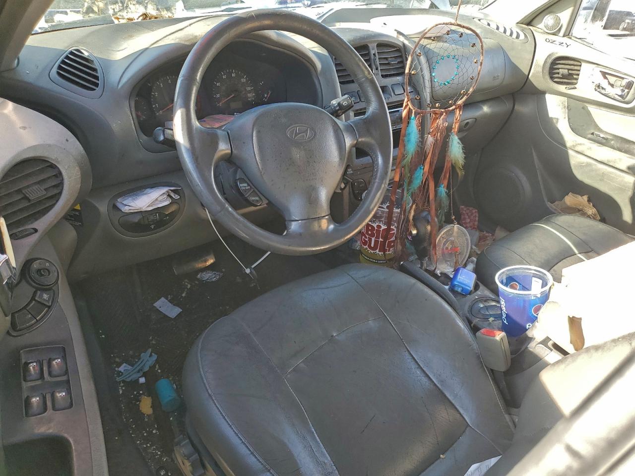 2003 Hyun Santa Fe G Silver vin: KM8SC73E23U464917