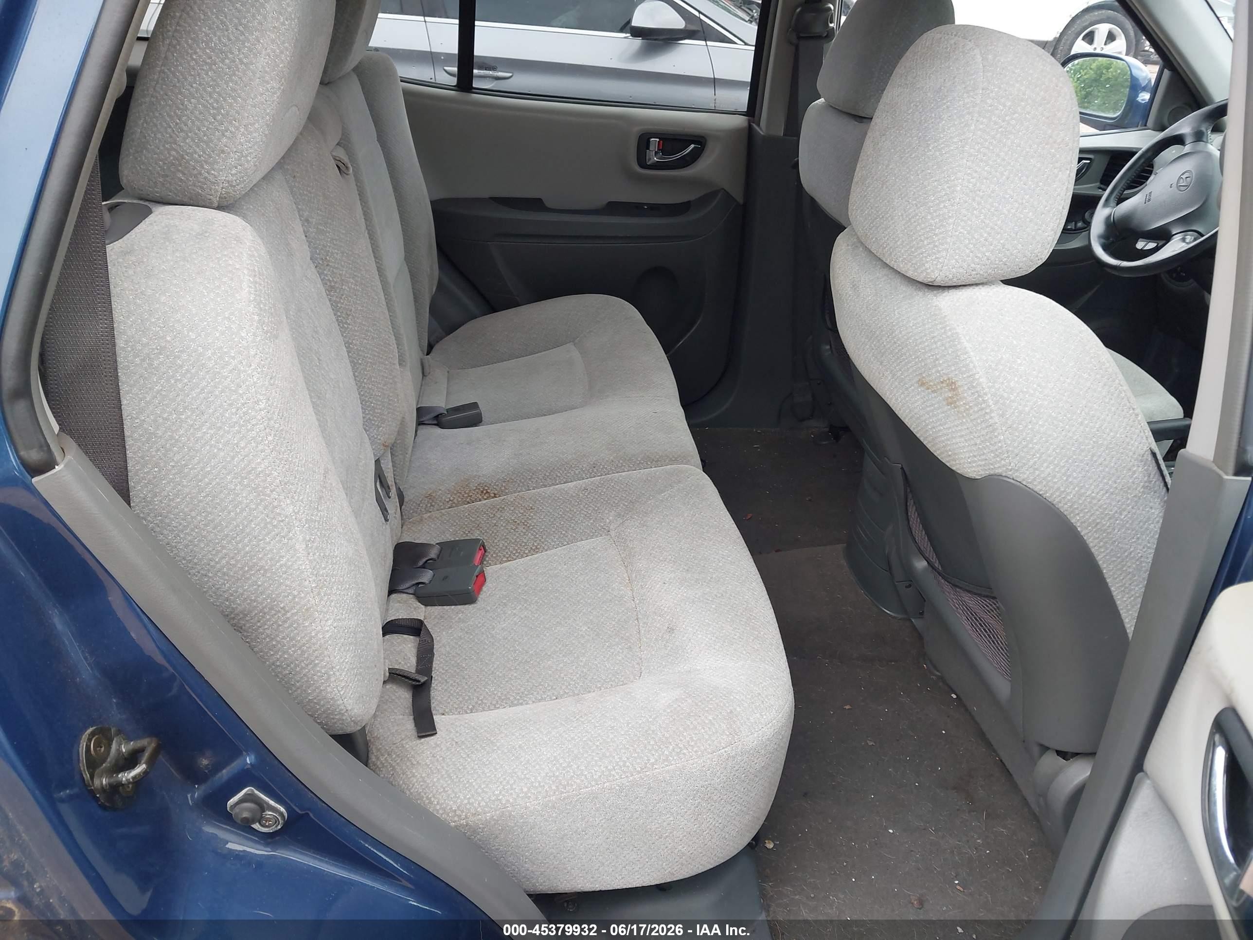 2006 Hyundai Santa Fe Gls/limited Blue vin: KM8SC73E26U095271