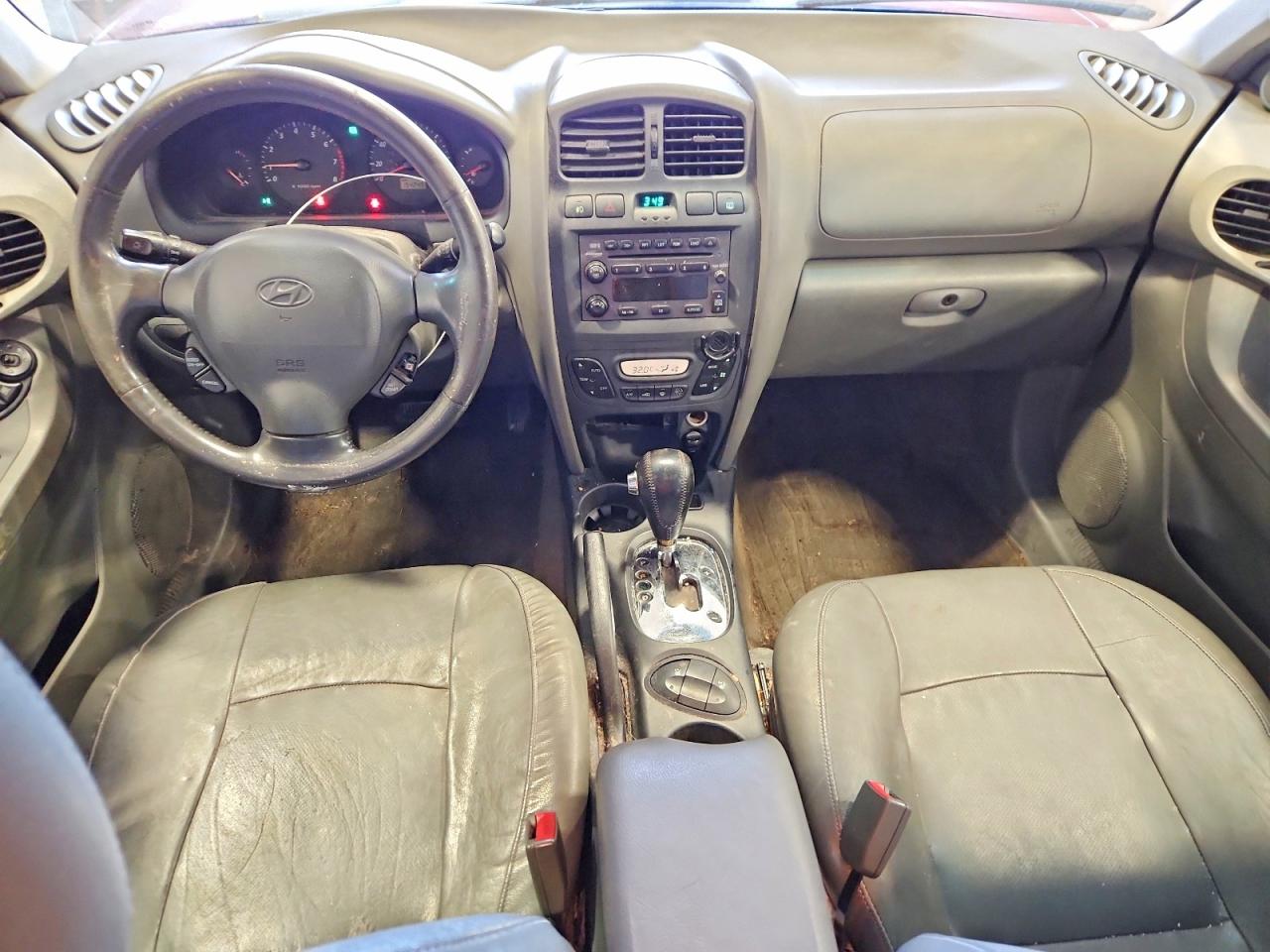 2003 Hyundai Santa Fe Gls Maroon vin: KM8SC73E33U519326