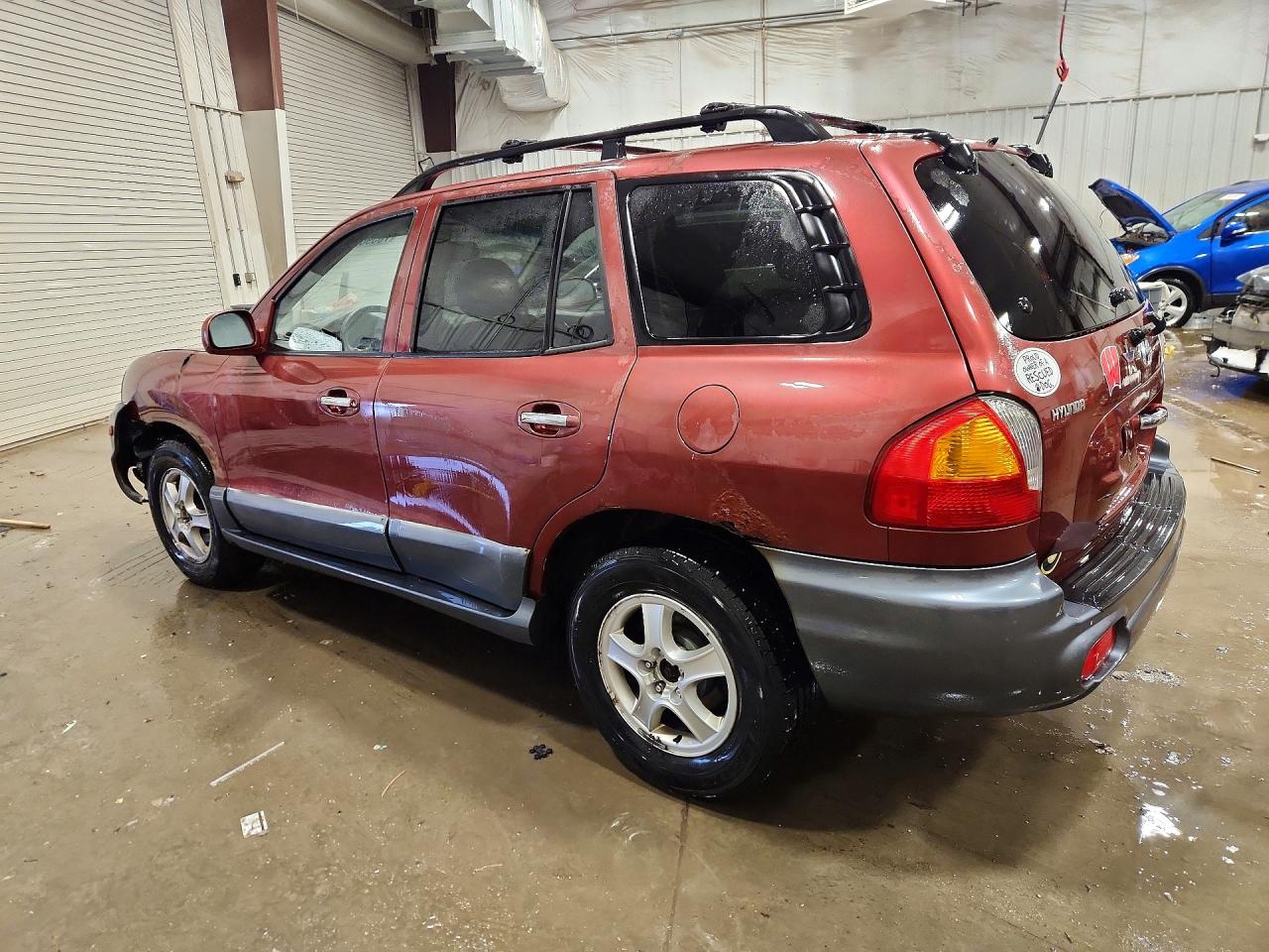 2003 Hyundai Santa Fe Gls Maroon vin: KM8SC73E33U519326
