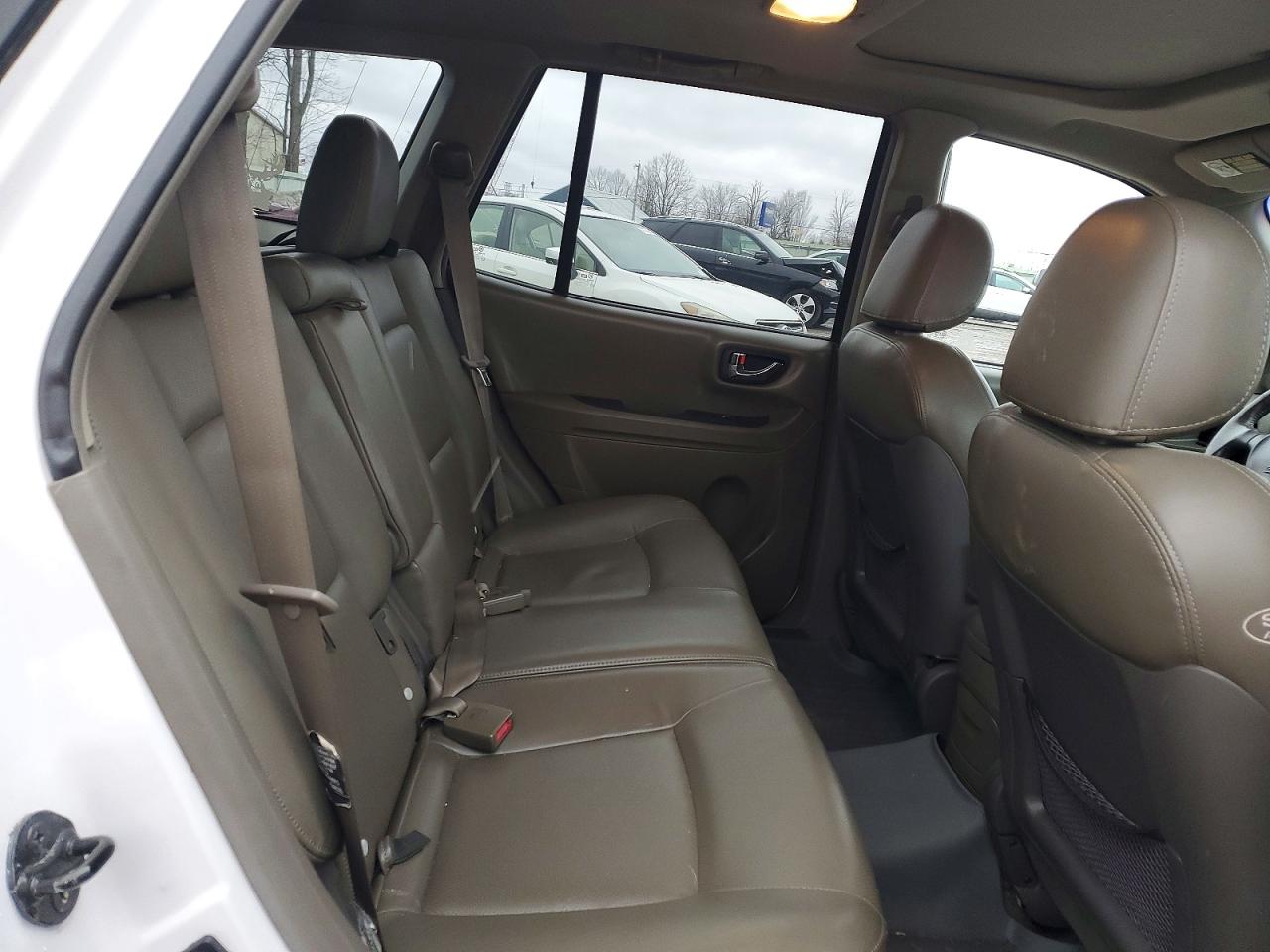 2004 Hyundai Santa Fe Gls White vin: KM8SC73E34U579768