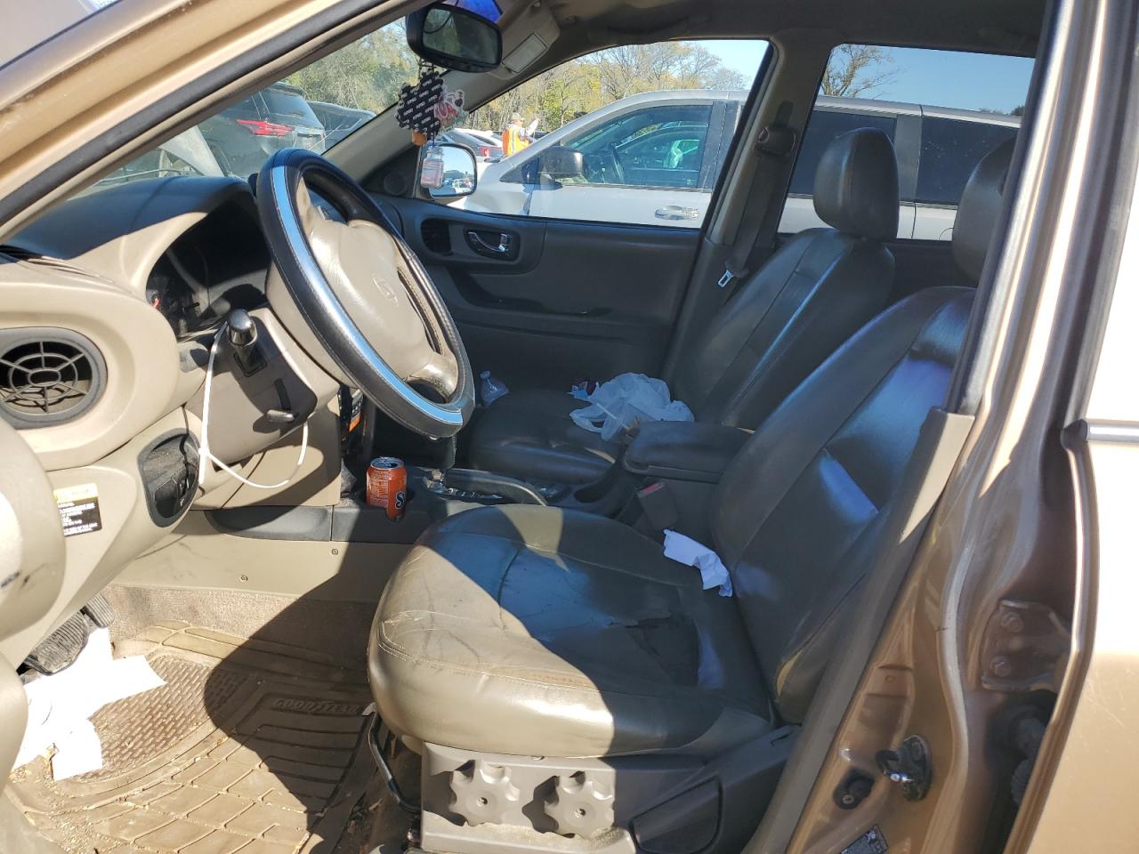 2004 Hyundai Santa Fe Gls Tan vin: KM8SC73E34U613837