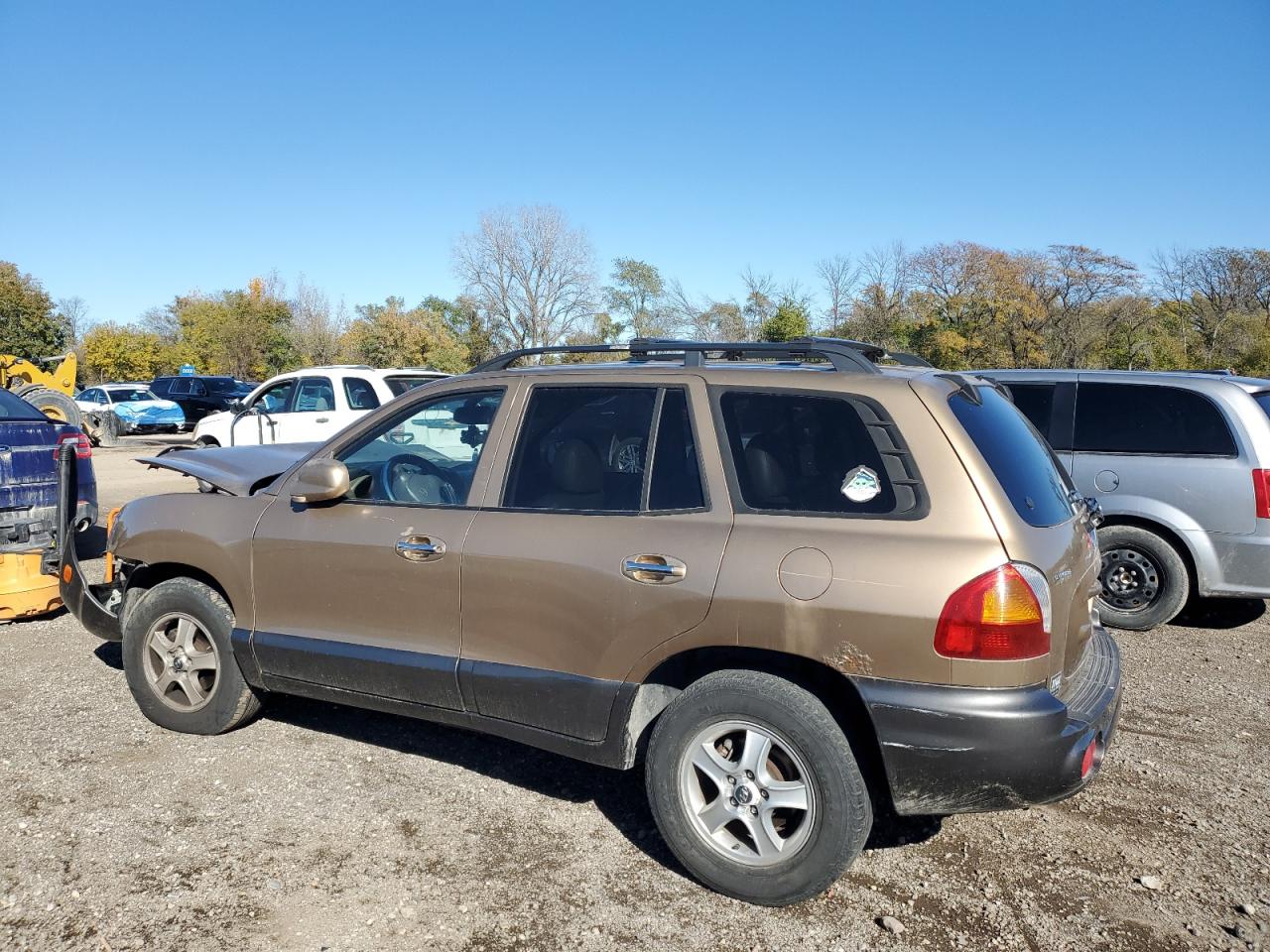 2004 Hyundai Santa Fe Gls Tan vin: KM8SC73E34U613837