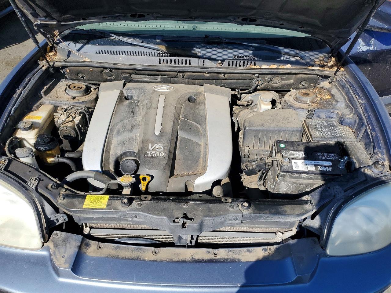 2004 Hyundai Santa Fe Gls Blue vin: KM8SC73E34U689574