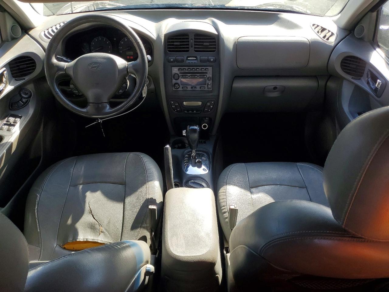 2004 Hyundai Santa Fe Gls Blue vin: KM8SC73E34U689574