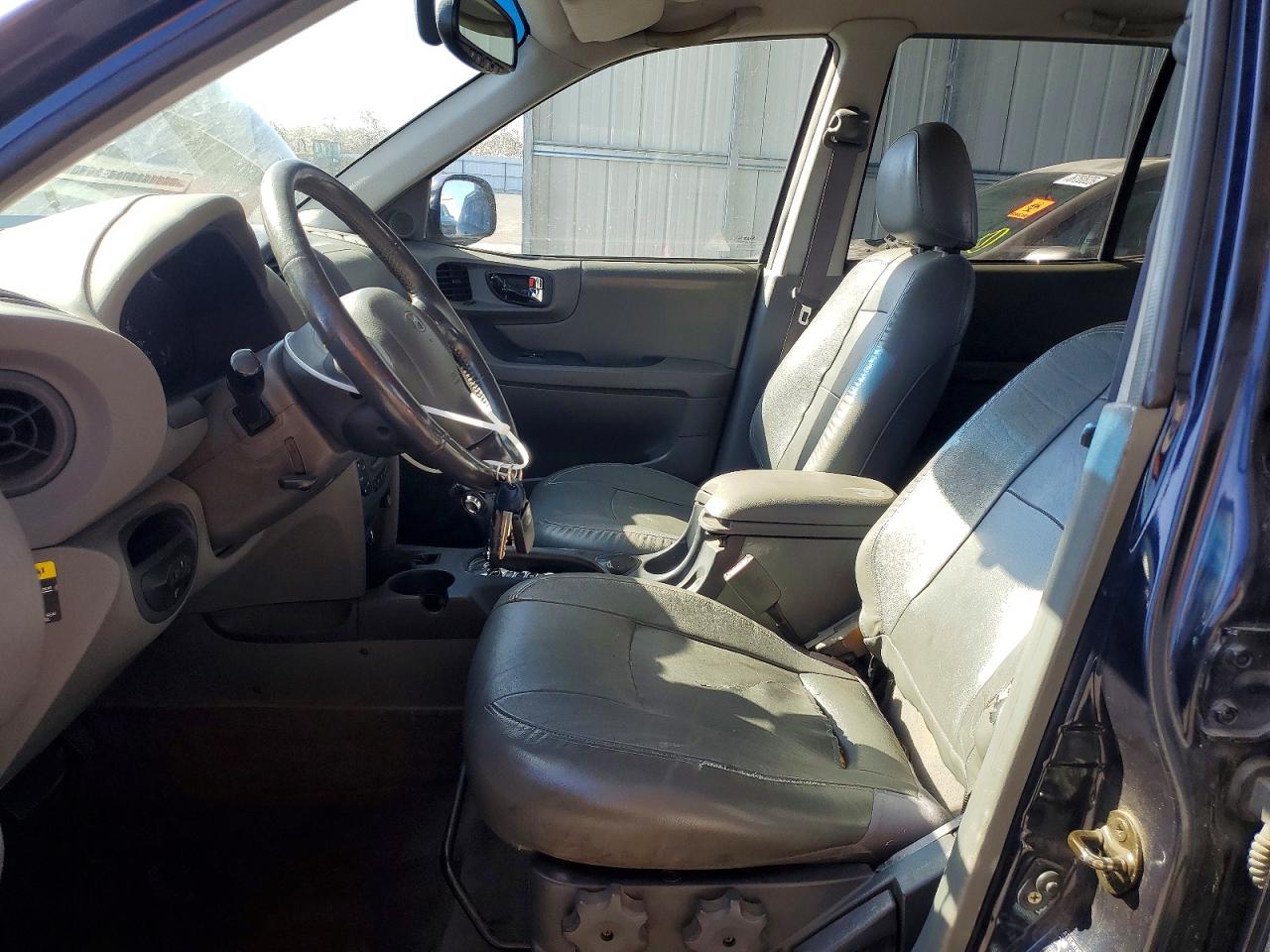 2004 Hyundai Santa Fe Gls Blue vin: KM8SC73E34U689574