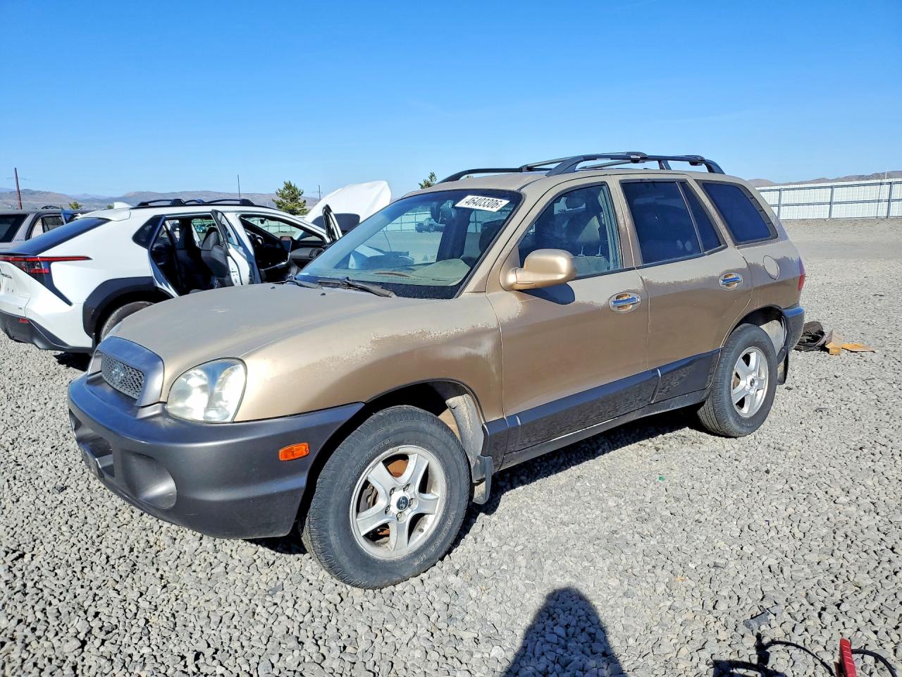 2004 Hyundai Santa Fe Gls Brown vin: KM8SC73E34U814055