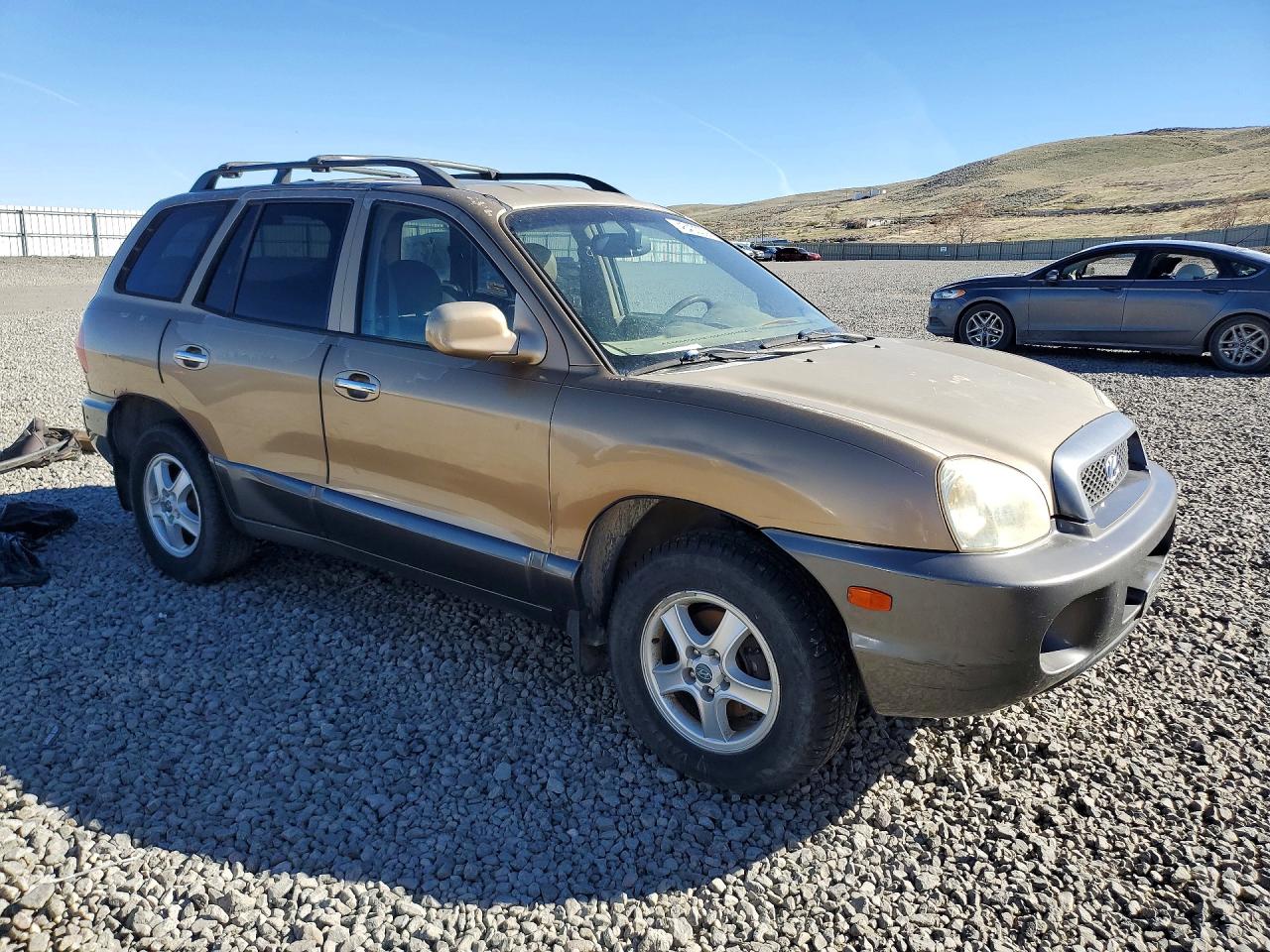 2004 Hyundai Santa Fe Gls Brown vin: KM8SC73E34U814055