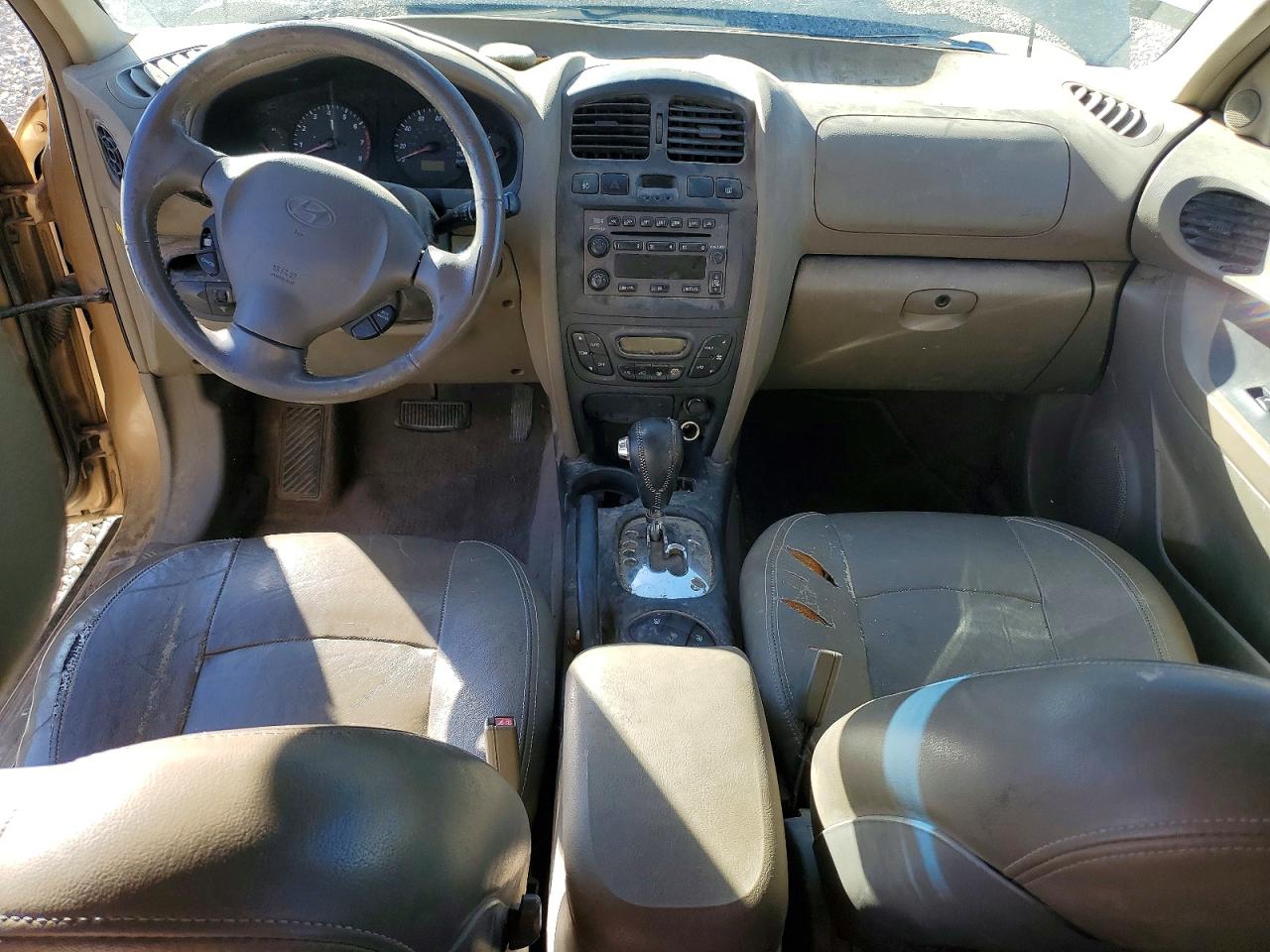 2004 Hyundai Santa Fe Gls Brown vin: KM8SC73E34U814055