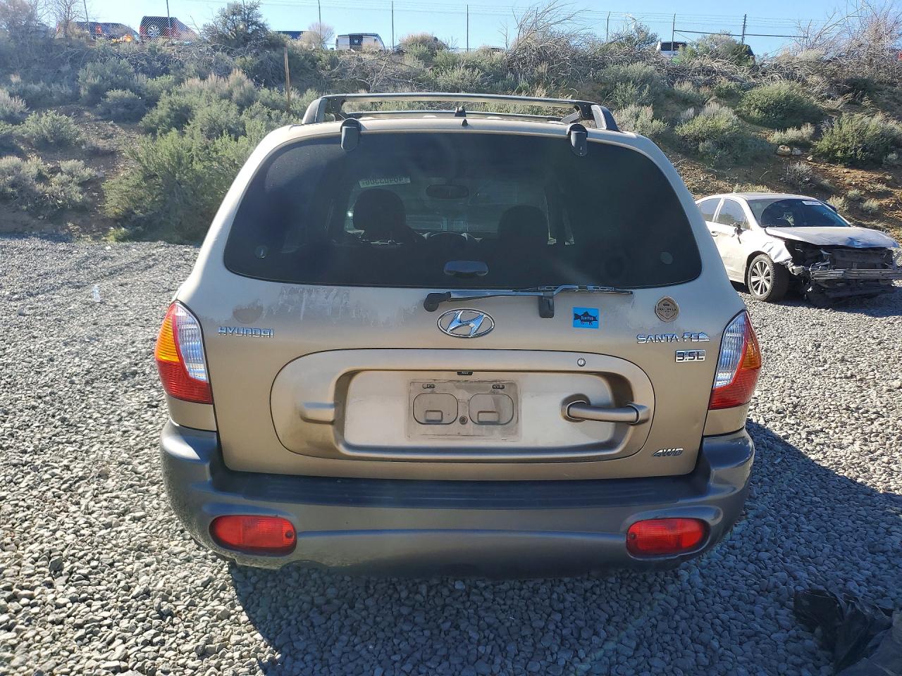 2004 Hyundai Santa Fe Gls Brown vin: KM8SC73E34U814055