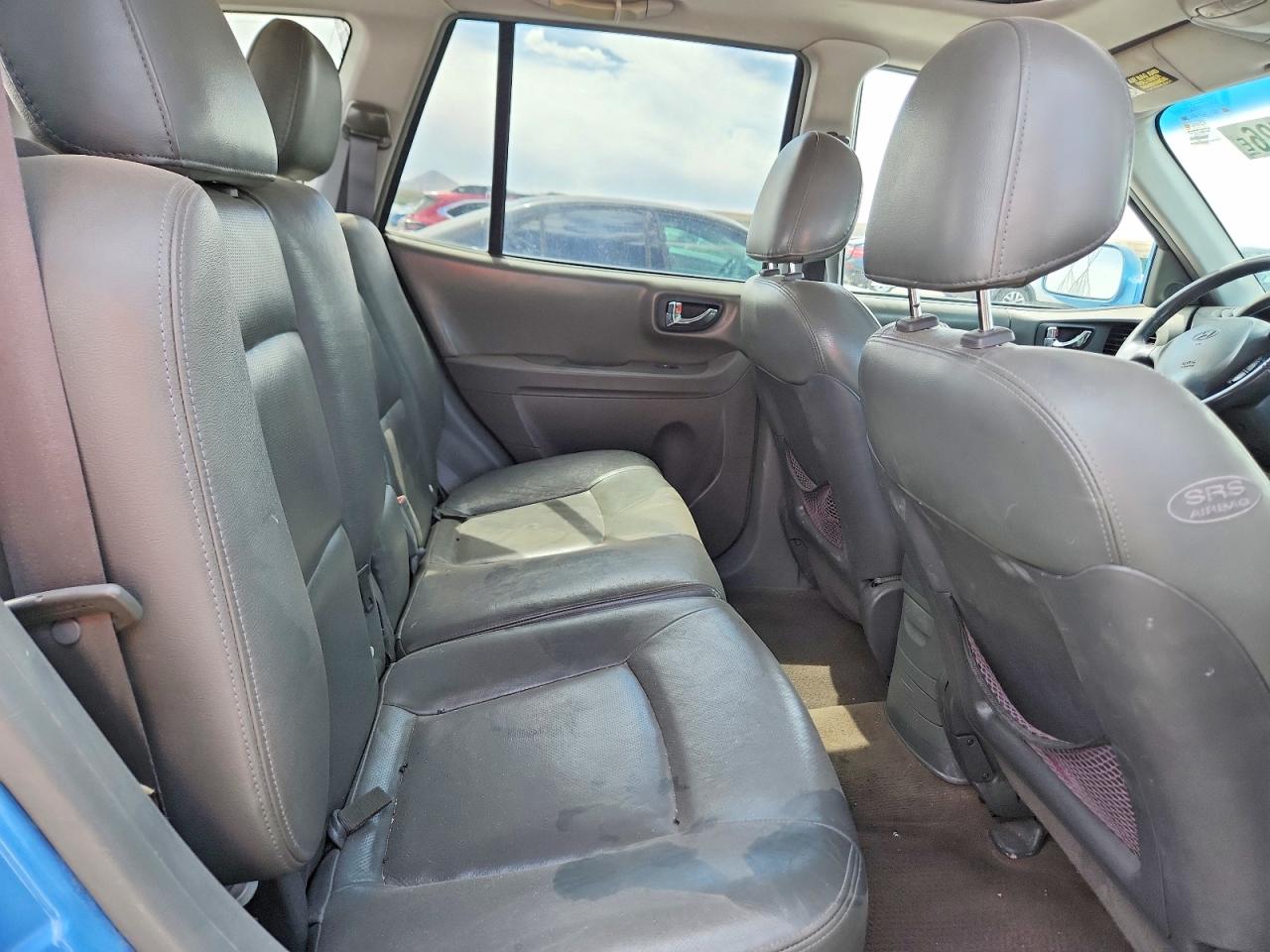 2004 Hyundai Santa Fe Gls Blue vin: KM8SC73E44U595929