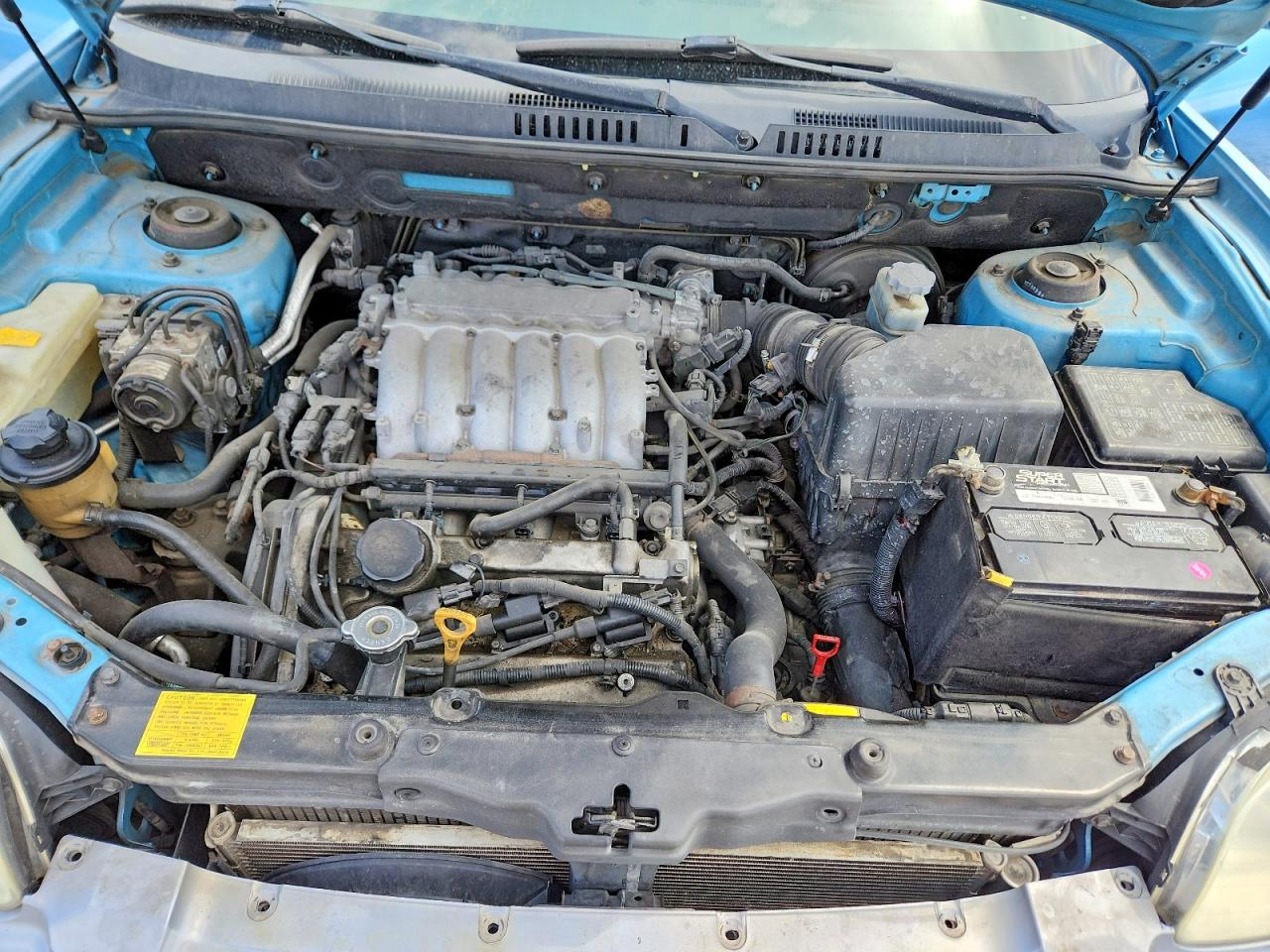 2004 Hyundai Santa Fe Gls Blue vin: KM8SC73E44U595929