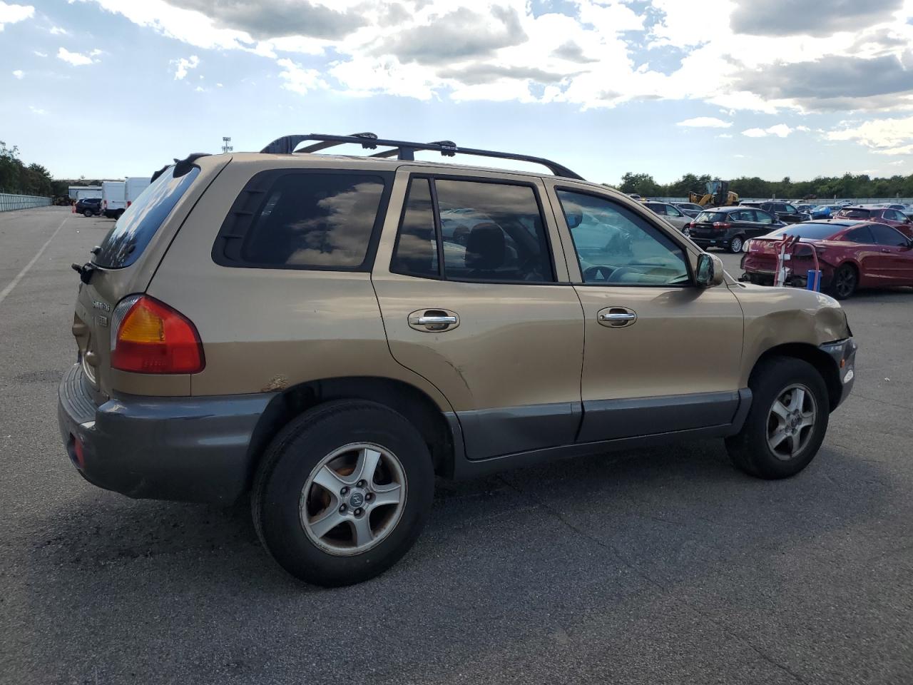2004 Hyundai Santa Fe Gls Tan vin: KM8SC73E44U614043