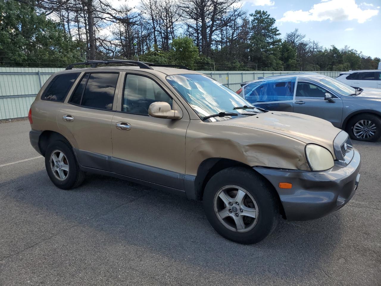 2004 Hyundai Santa Fe Gls Tan vin: KM8SC73E44U614043