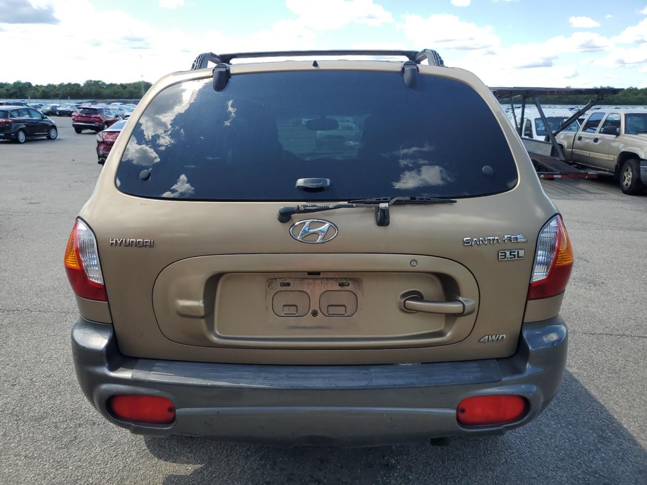 2004 Hyundai Santa Fe Gls Tan vin: KM8SC73E44U614043