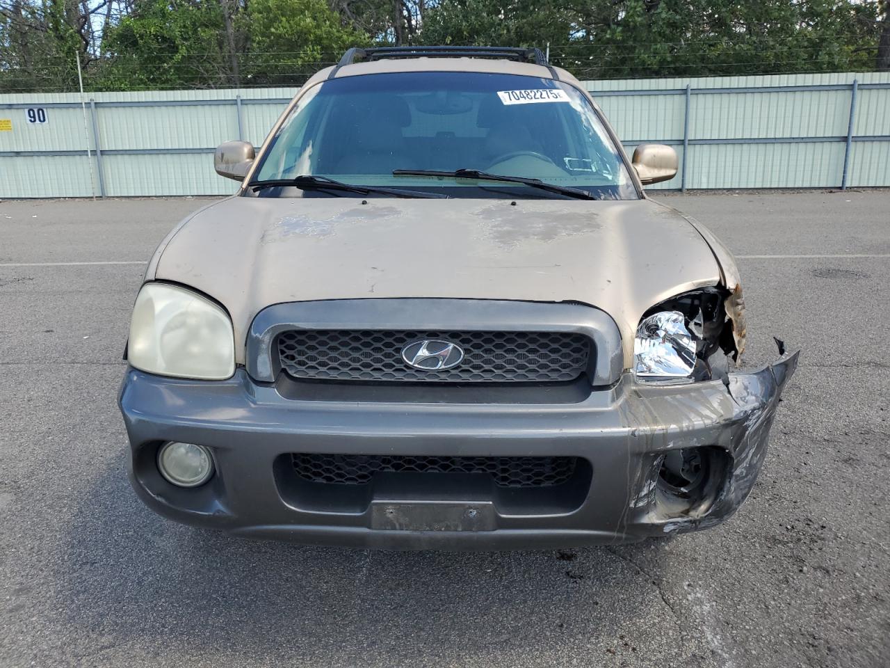 2004 Hyundai Santa Fe Gls Tan vin: KM8SC73E44U614043
