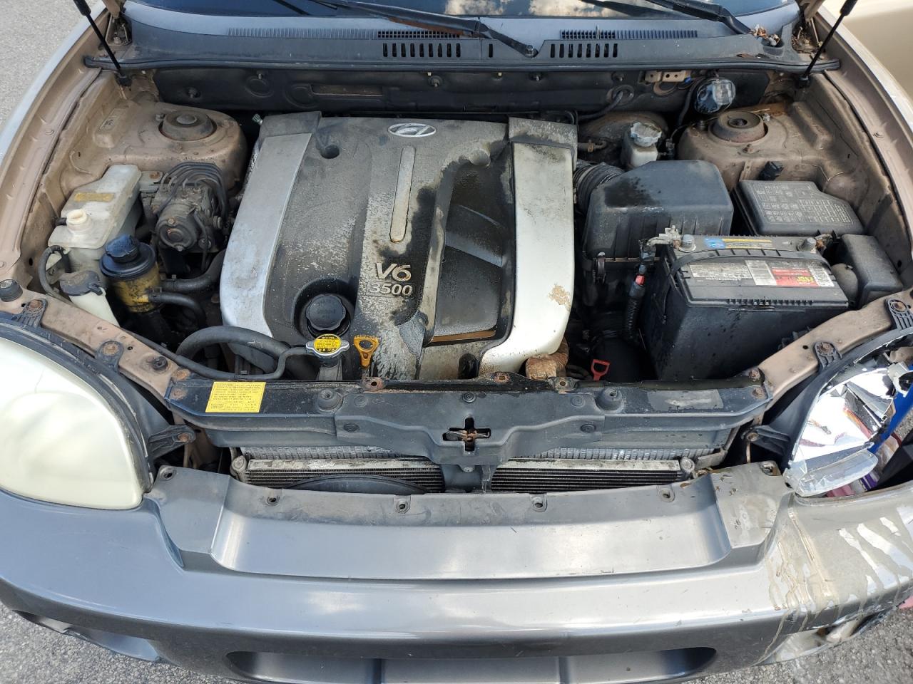 2004 Hyundai Santa Fe Gls Tan vin: KM8SC73E44U614043