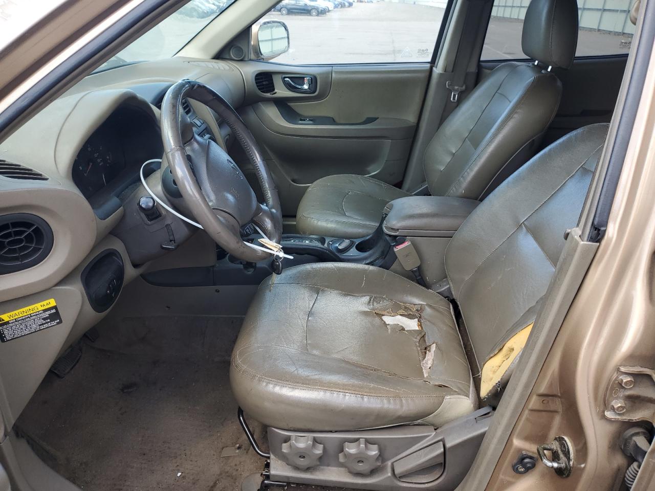 2004 Hyundai Santa Fe Gls Tan vin: KM8SC73E44U614043