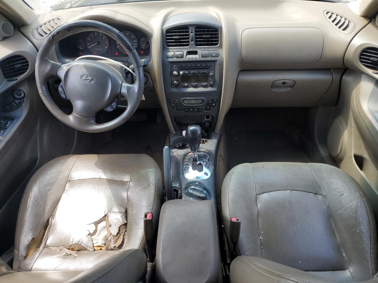 2004 Hyundai Santa Fe Gls Tan vin: KM8SC73E44U614043