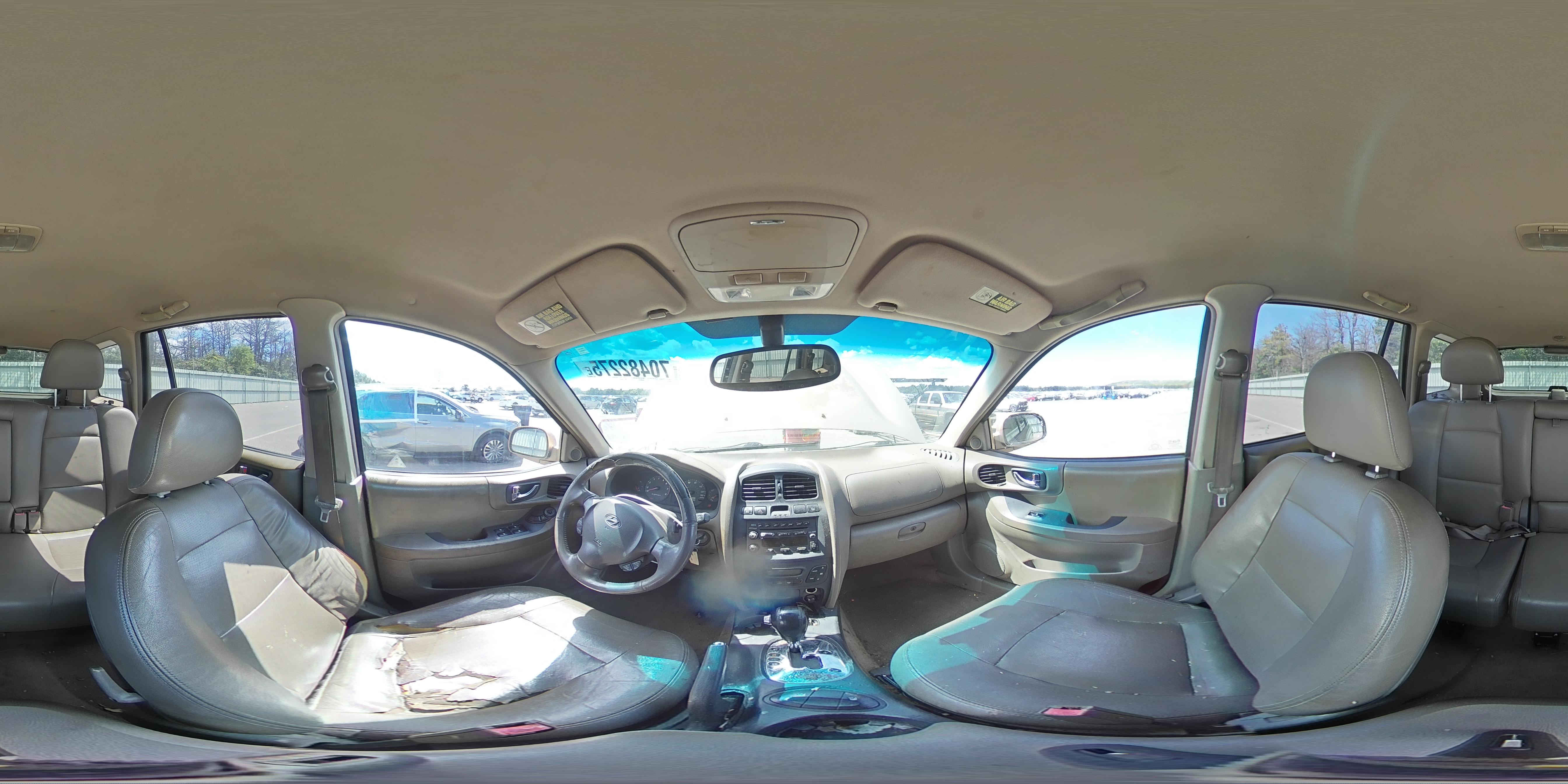 2004 Hyundai Santa Fe Gls Tan vin: KM8SC73E44U614043