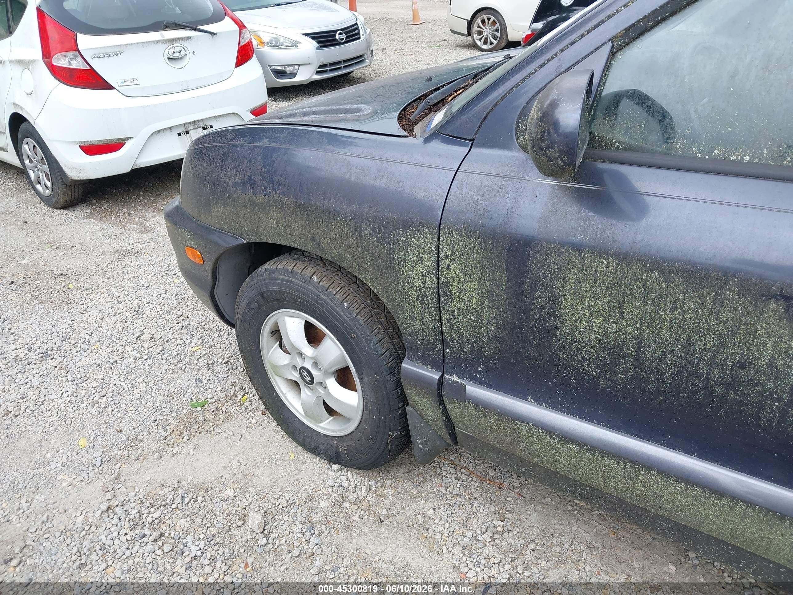 2006 Hyundai Santa Fe Gls/limited Синий vin: KM8SC73E46U072834