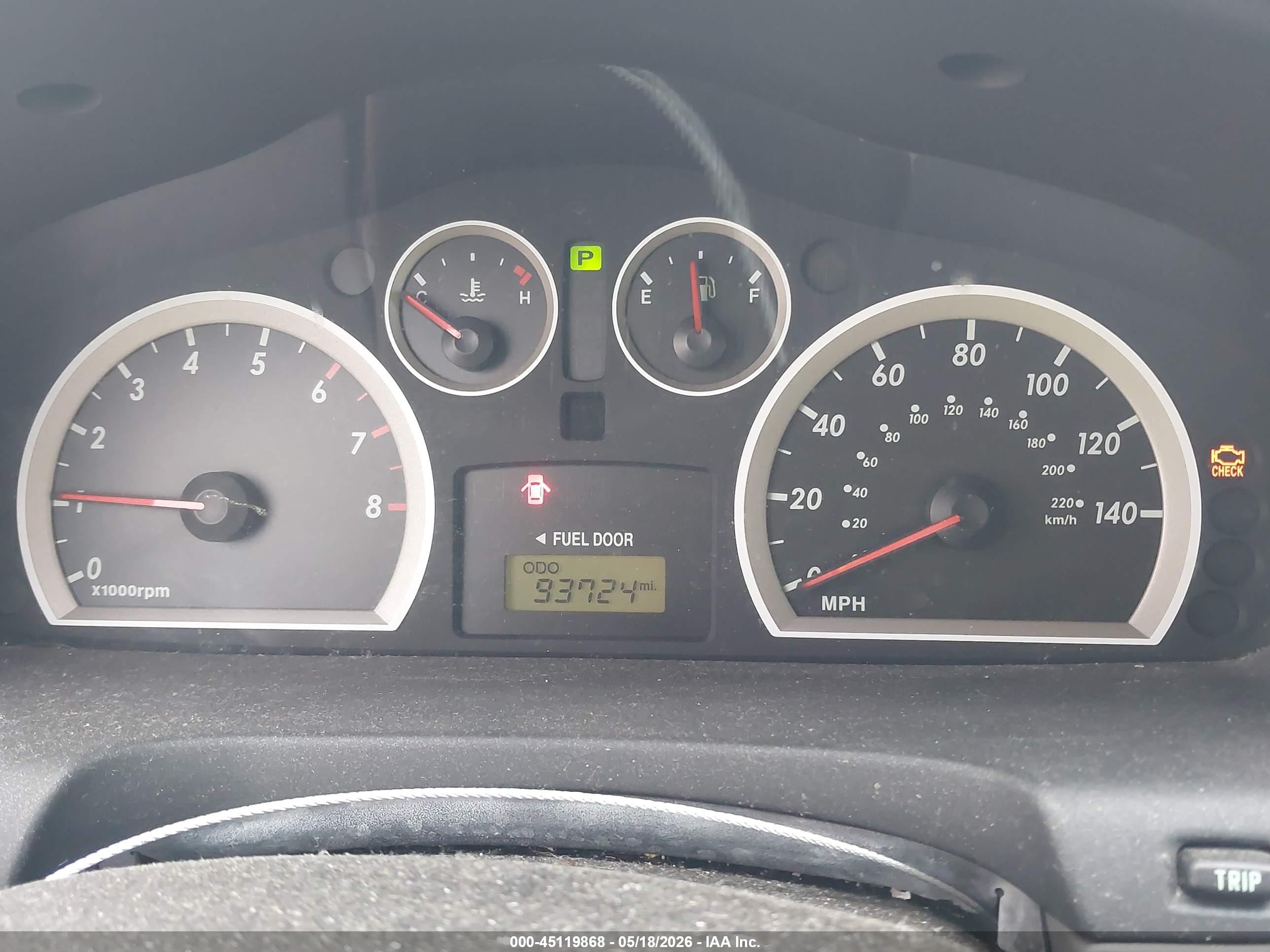 2005 Hyundai Santa Fe Gls/lx Dark Blue vin: KM8SC73E55U855546