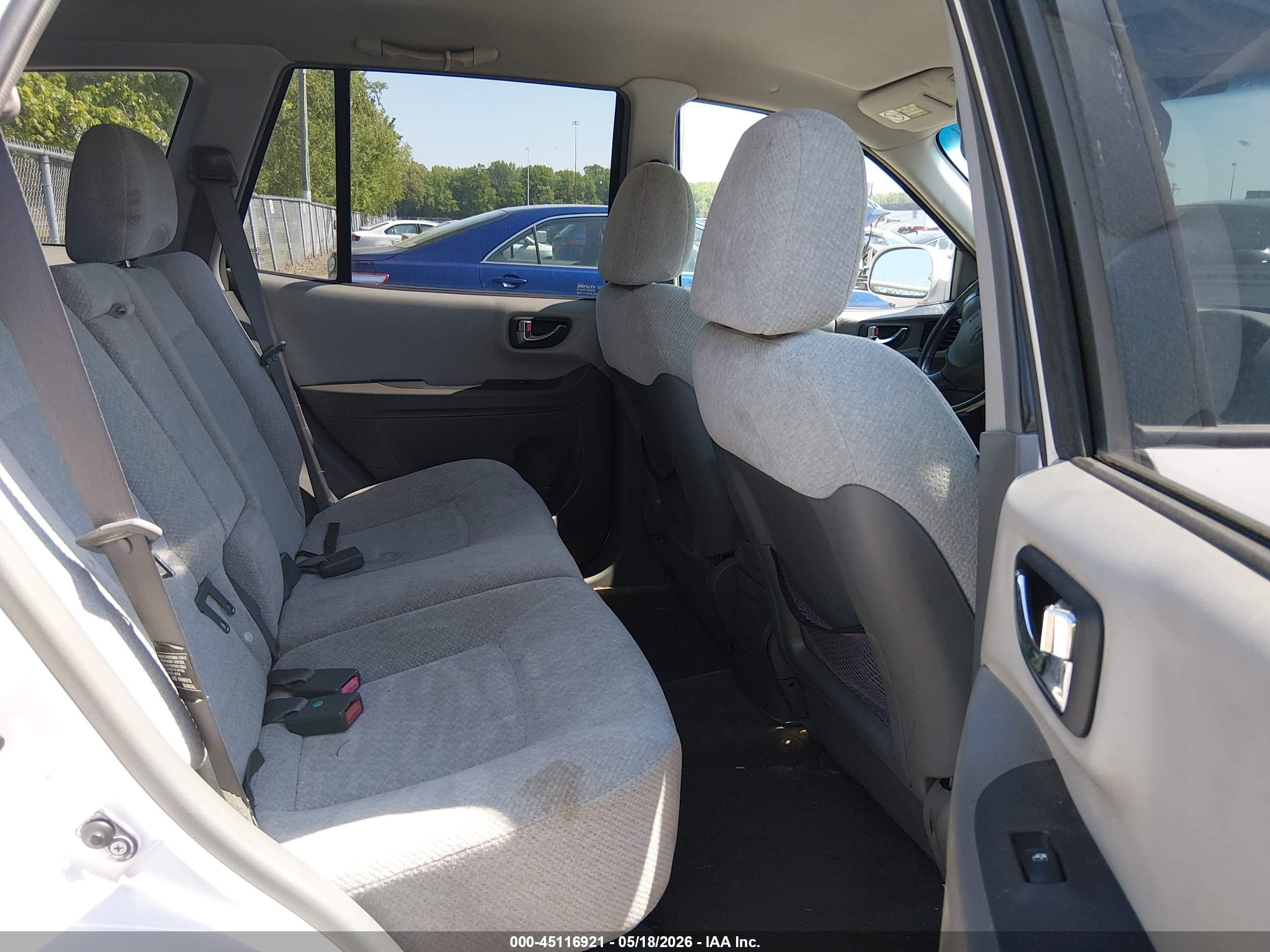 2006 Hyundai Santa Fe Gls/limited White vin: KM8SC73E56U069635