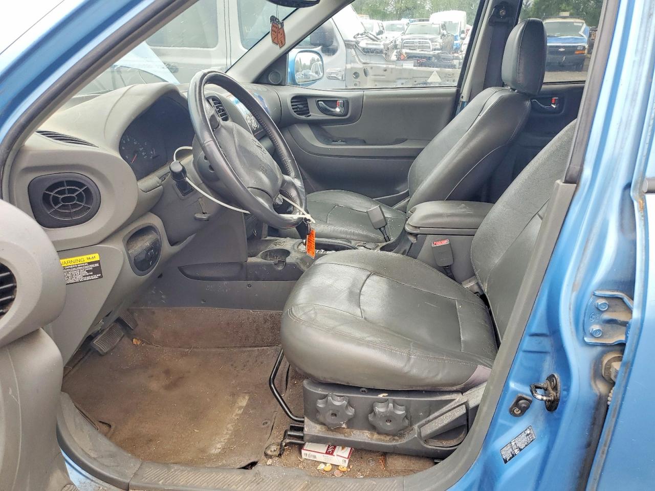 2004 Hyundai Santa Fe Gls Blue vin: KM8SC73E64U759908