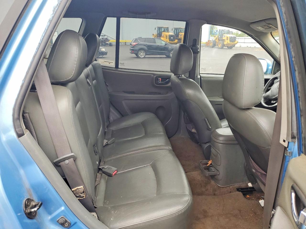 2004 Hyundai Santa Fe Gls Blue vin: KM8SC73E64U759908