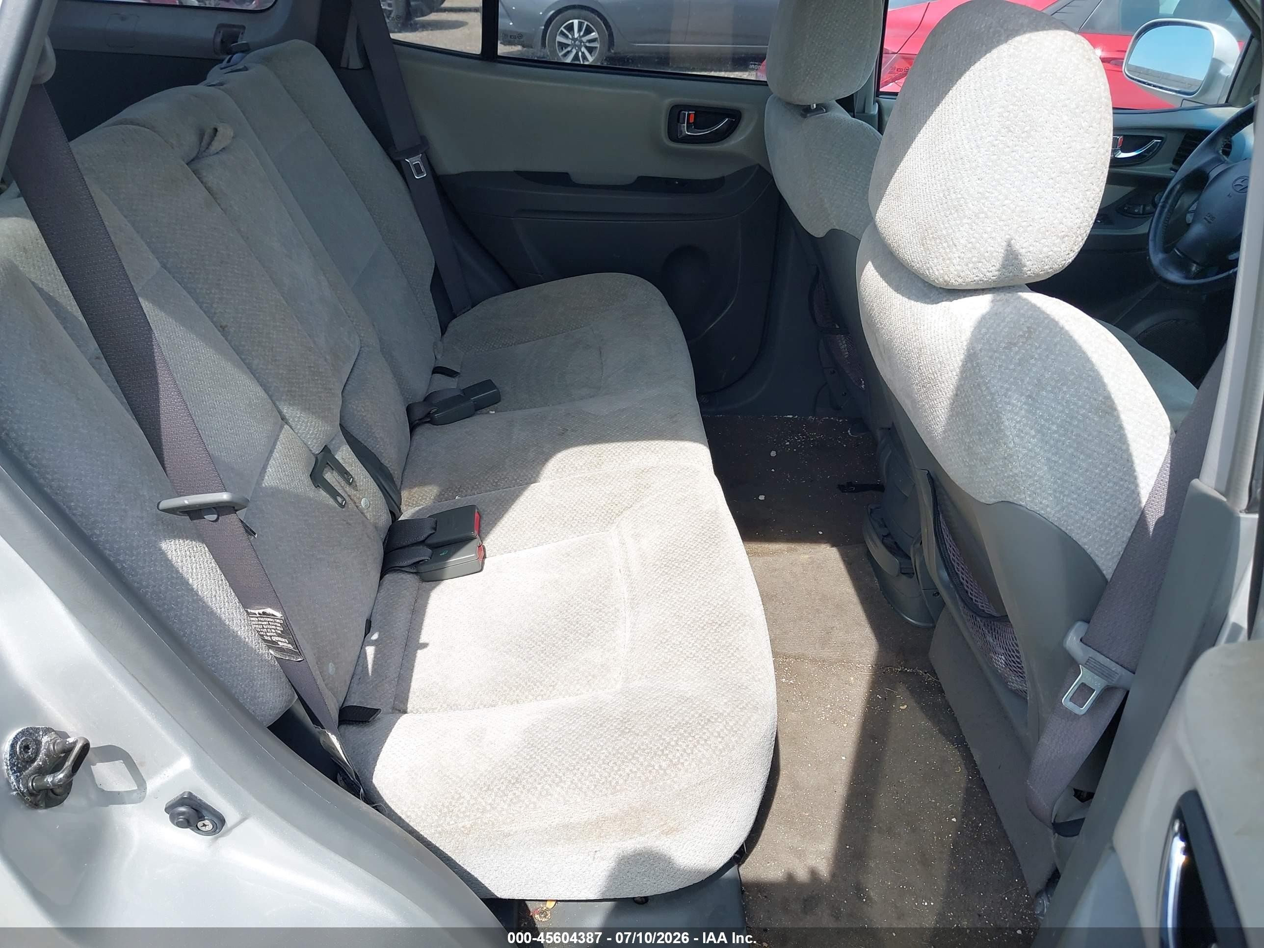 2006 Hyundai Santa Fe Gls/limited Silver vin: KM8SC73E66U079302