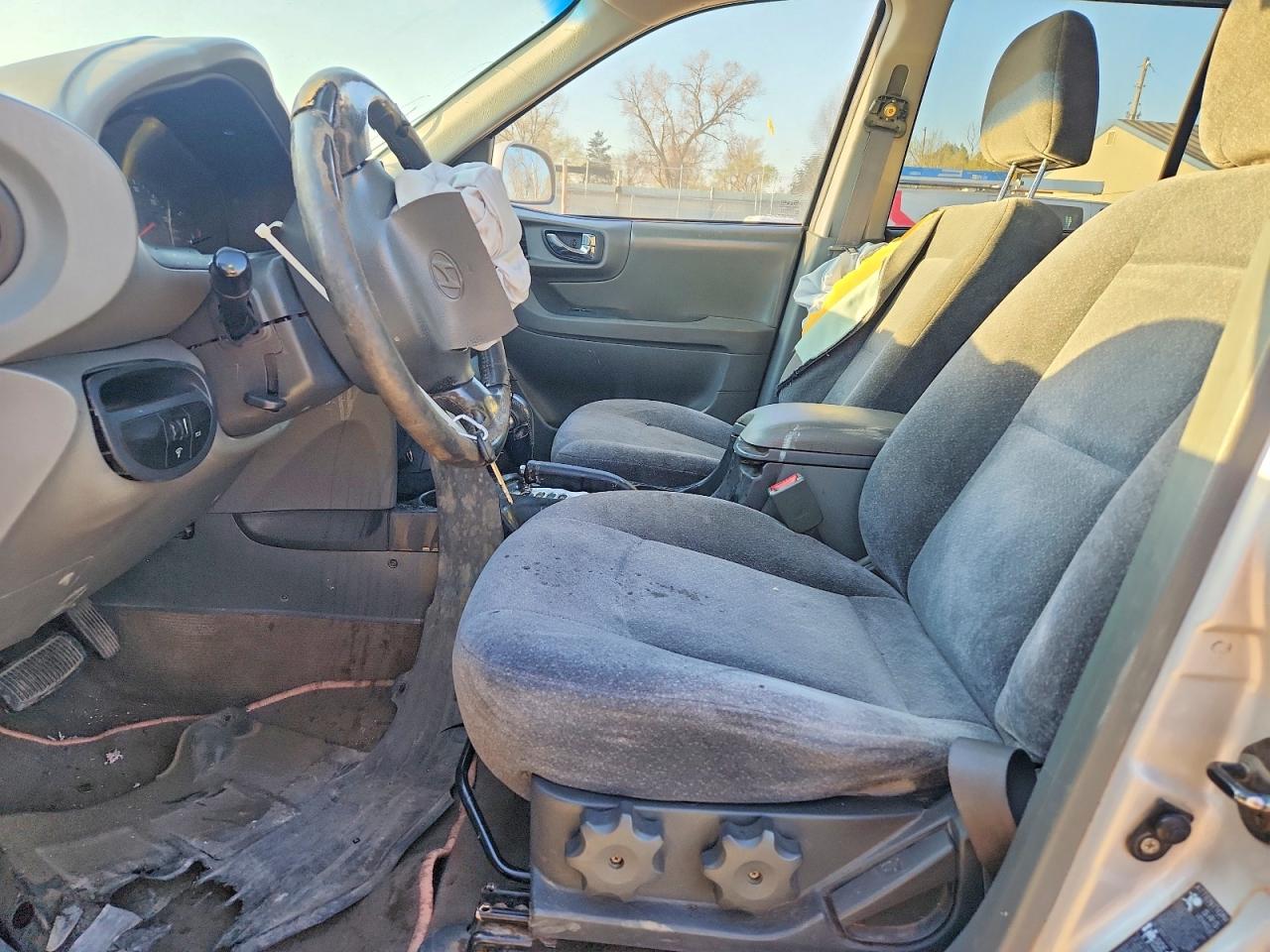 2003 Hyundai Santa Fe Gls Silver vin: KM8SC73E73U493491