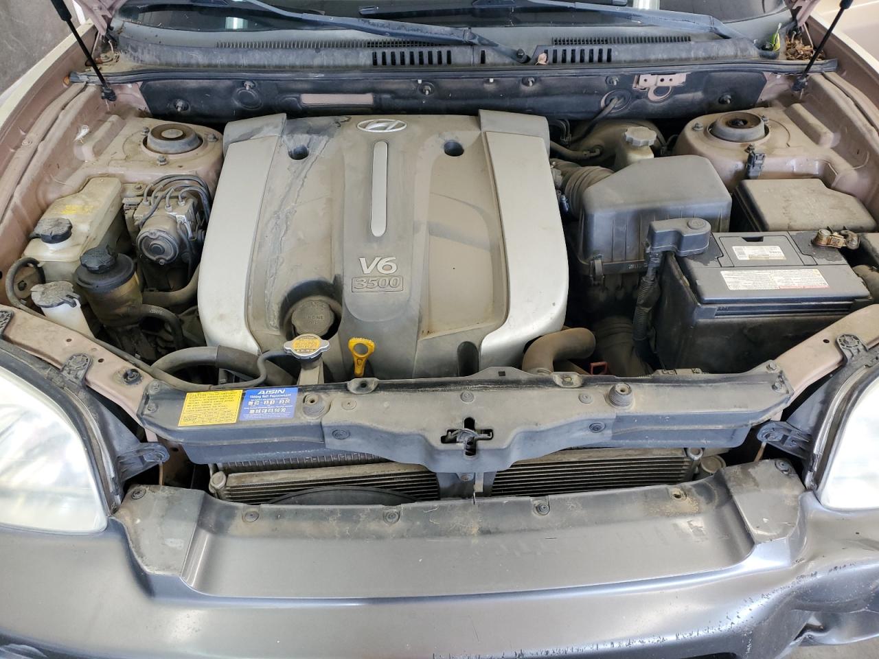 2003 Hyundai Santa Fe Gls Tan vin: KM8SC73E73U536341