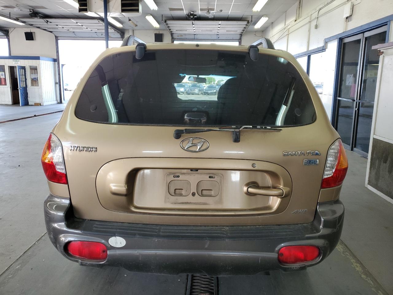 2003 Hyundai Santa Fe Gls Tan vin: KM8SC73E73U536341