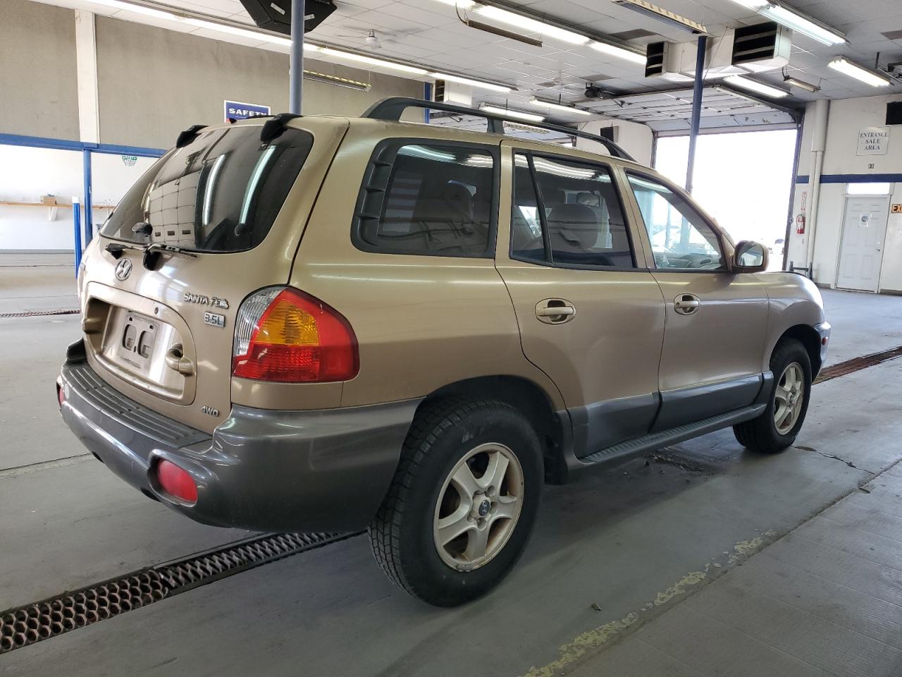 2003 Hyundai Santa Fe Gls Tan vin: KM8SC73E73U536341