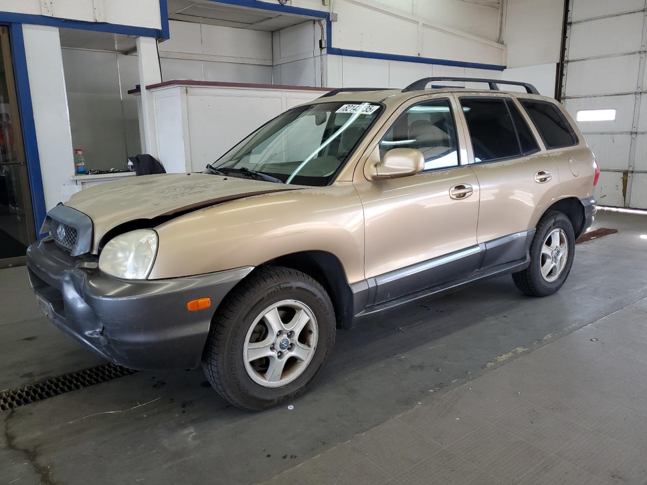 2003 Hyundai Santa Fe Gls Tan vin: KM8SC73E73U536341