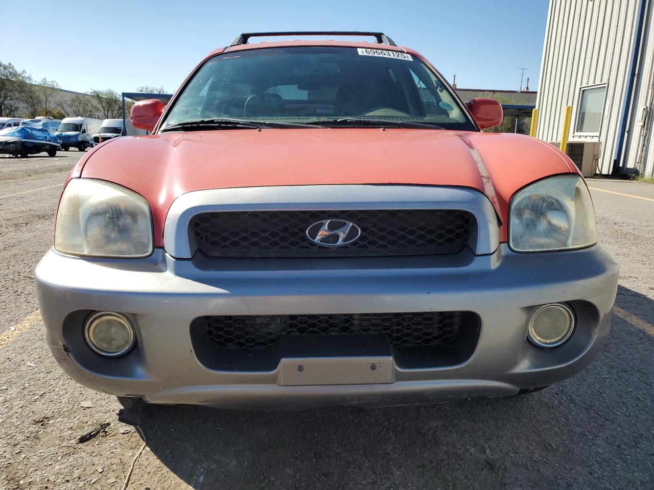 2004 Hyundai Santa Fe Gls Красный vin: KM8SC73E74U644010