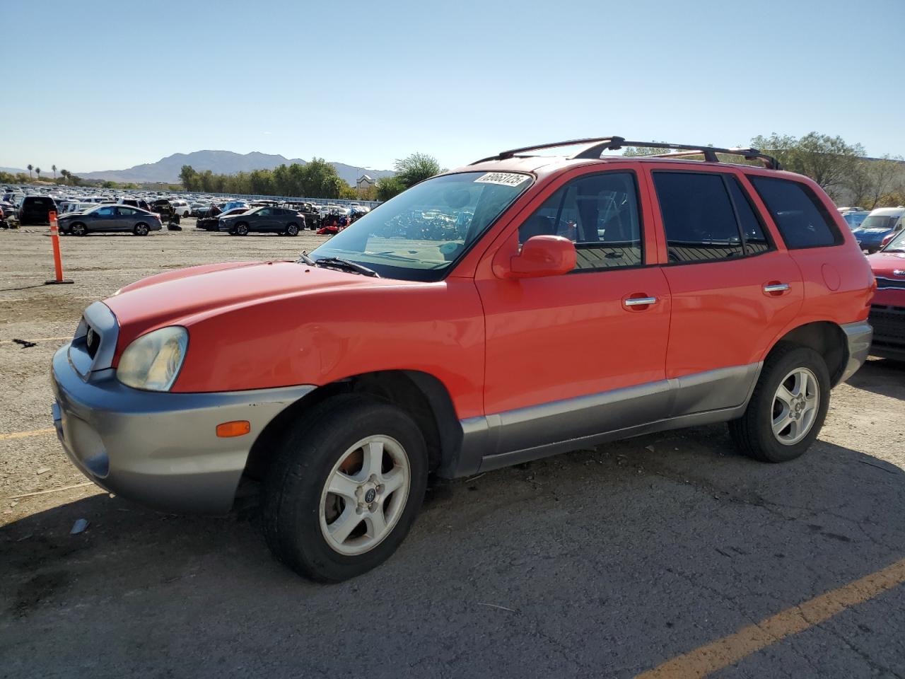2004 Hyundai Santa Fe Gls Красный vin: KM8SC73E74U644010