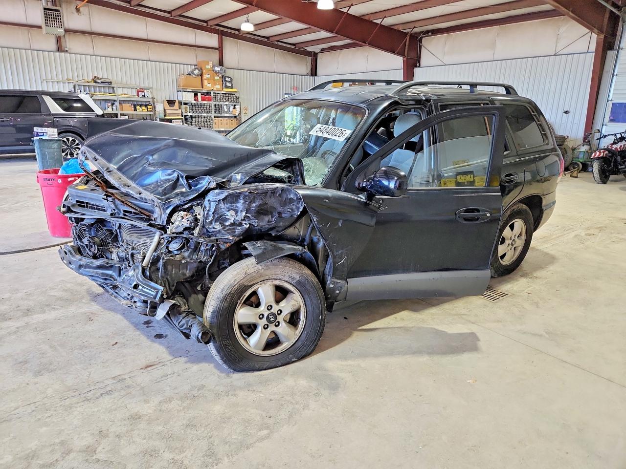 2006 Hyundai Santa Fe Gls Black vin: KM8SC73E76U101615