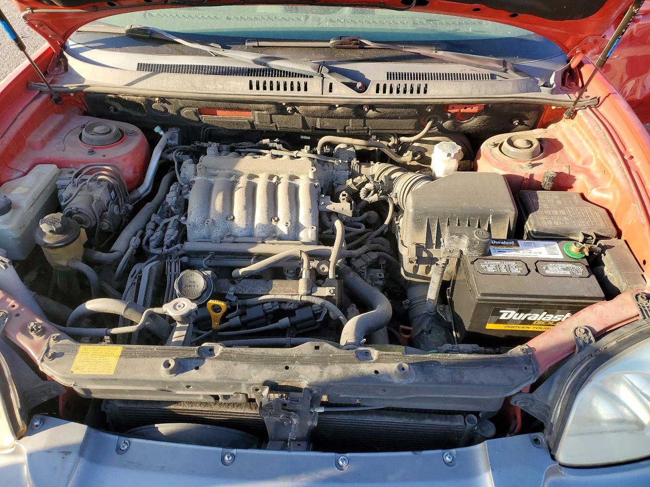 2003 Hyundai Santa Fe Gls Red vin: KM8SC73E83U487599