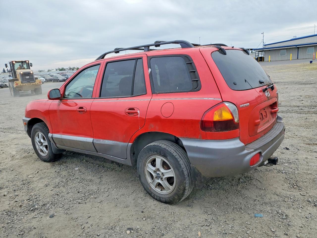 2004 Hyundai Santa Fe Gls Red vin: KM8SC73E84U577143
