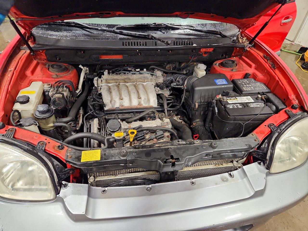 2003 Hyundai Santa Fe Gls Red vin: KM8SC73E93U494531