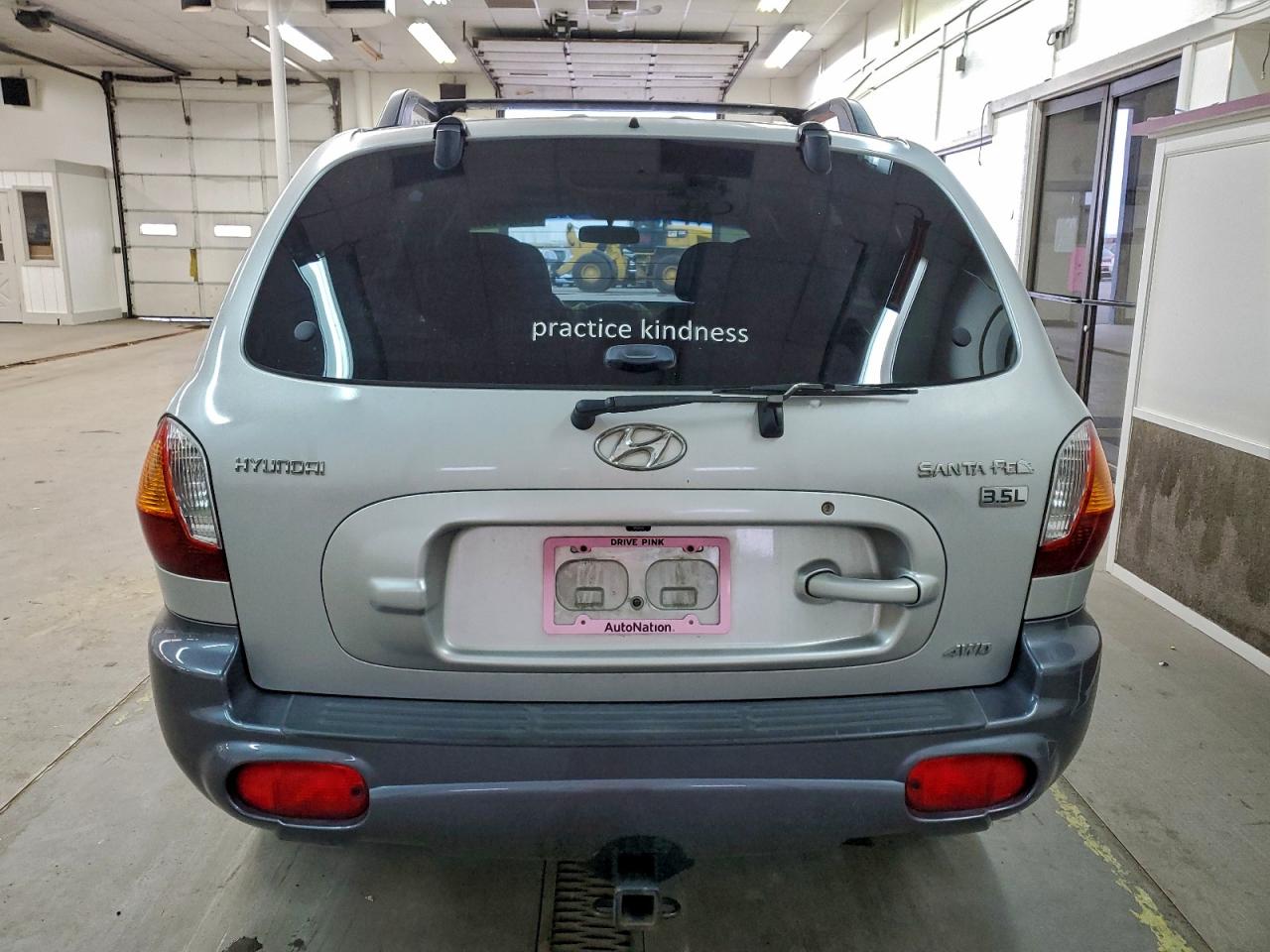 2003 Hyundai Santa Fe Gls Silver vin: KM8SC73E93U547096