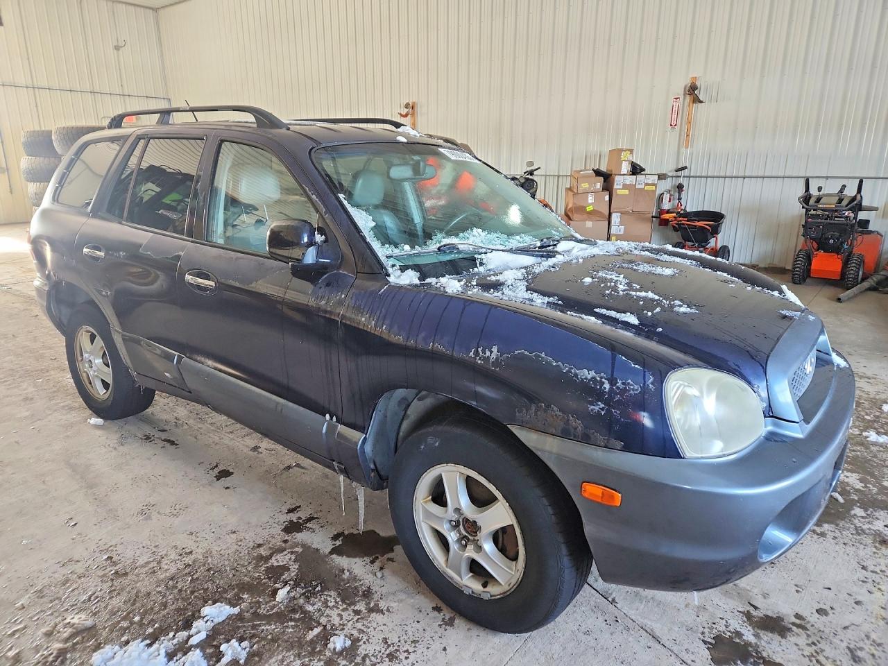 2004 Hyun Santa Fe G Black vin: KM8SC73E94U814559