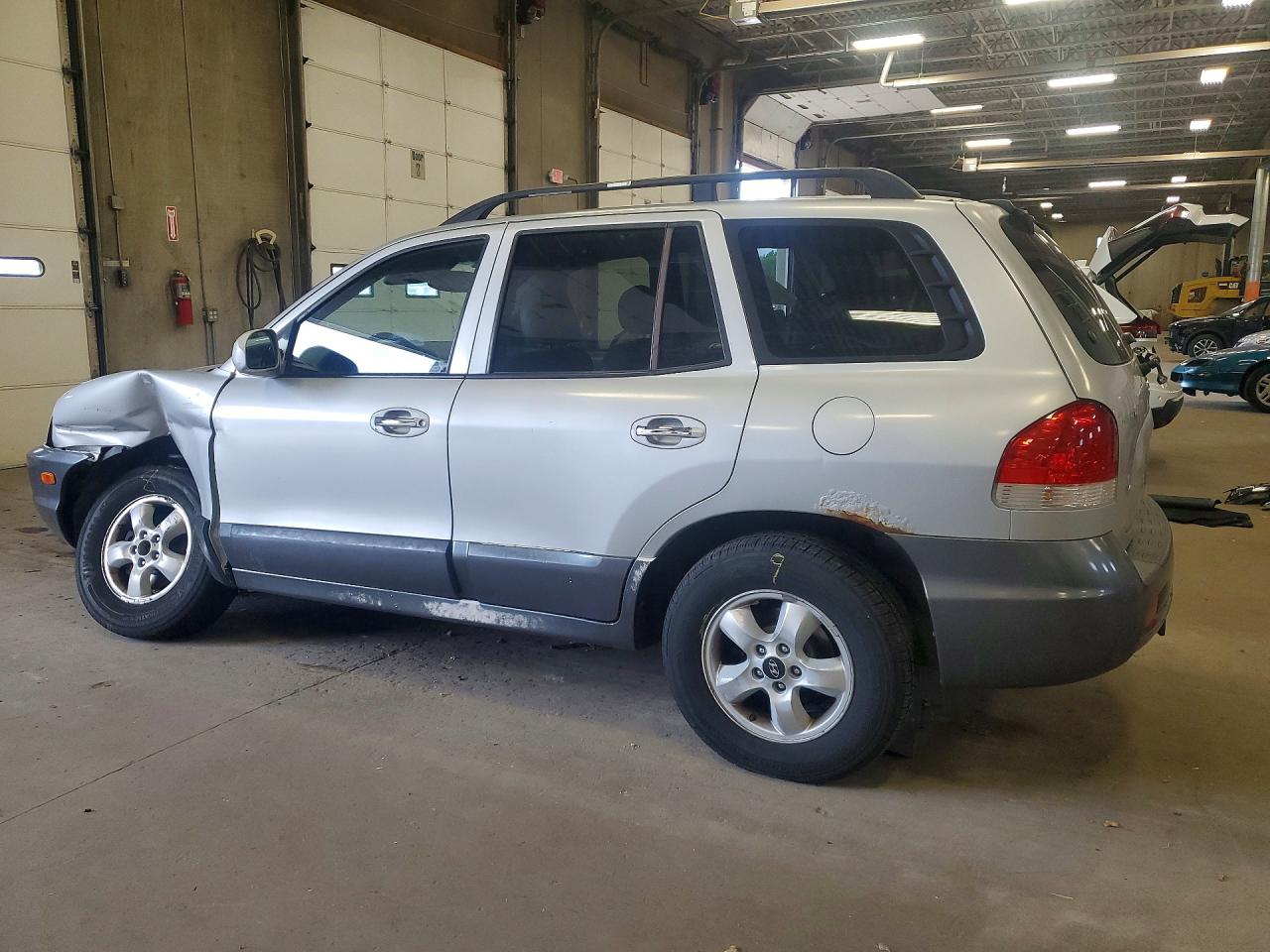 2005 Hyundai Santa Fe Gls Gray vin: KM8SC73E95U029279