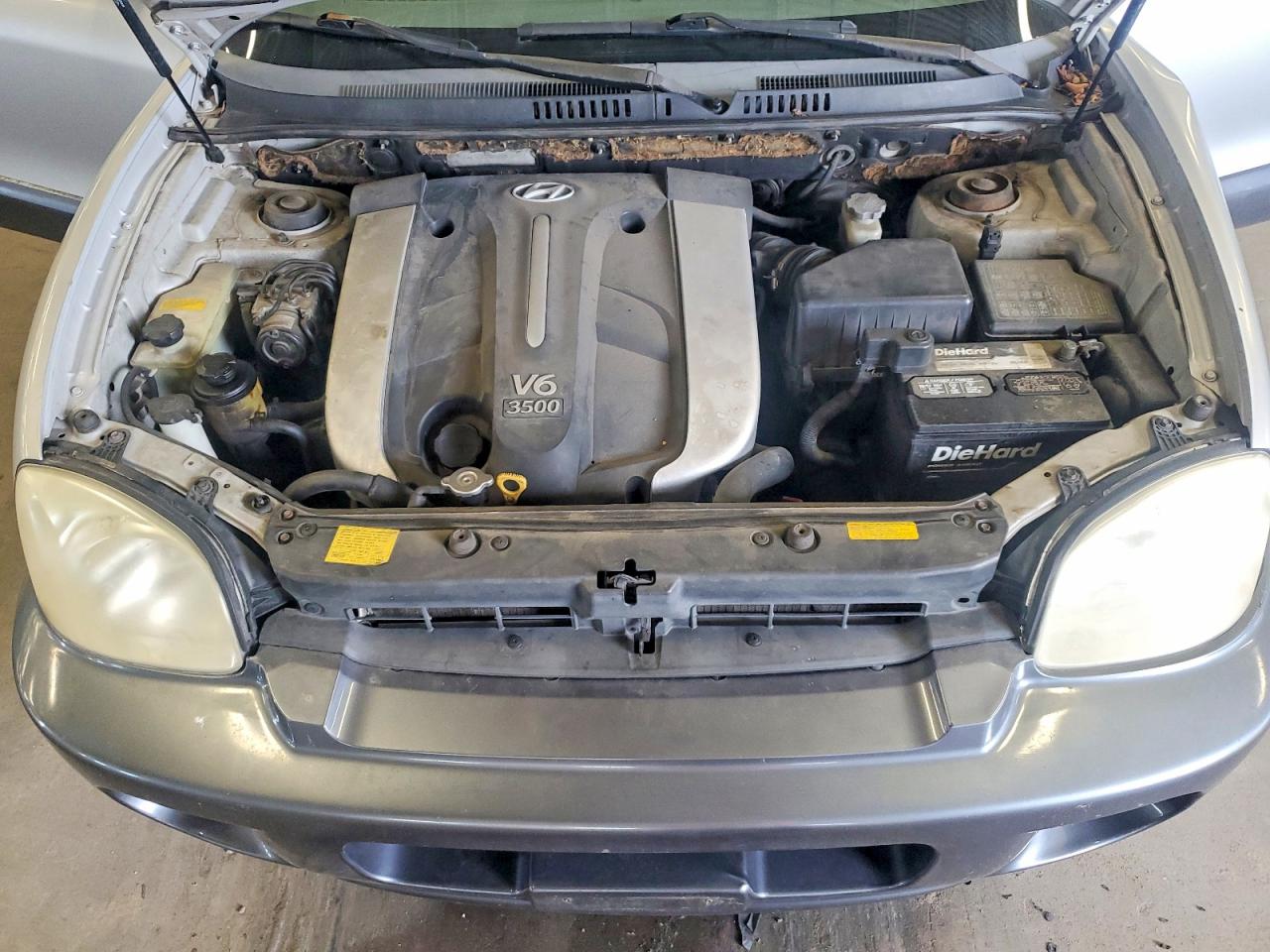 2005 Hyundai Santa Fe Gls Gray vin: KM8SC73E95U029279